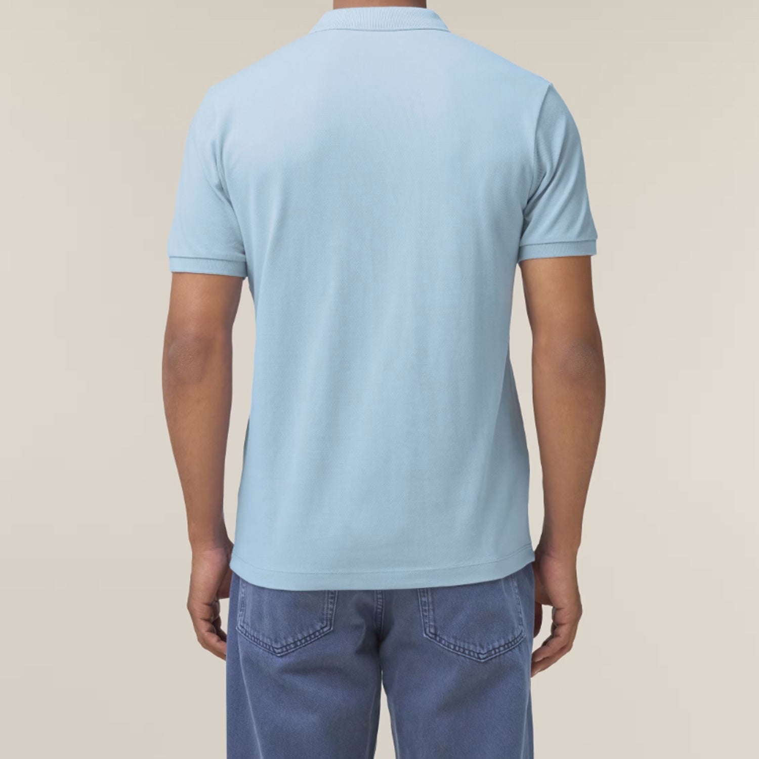 Basic Polo Sky Blue