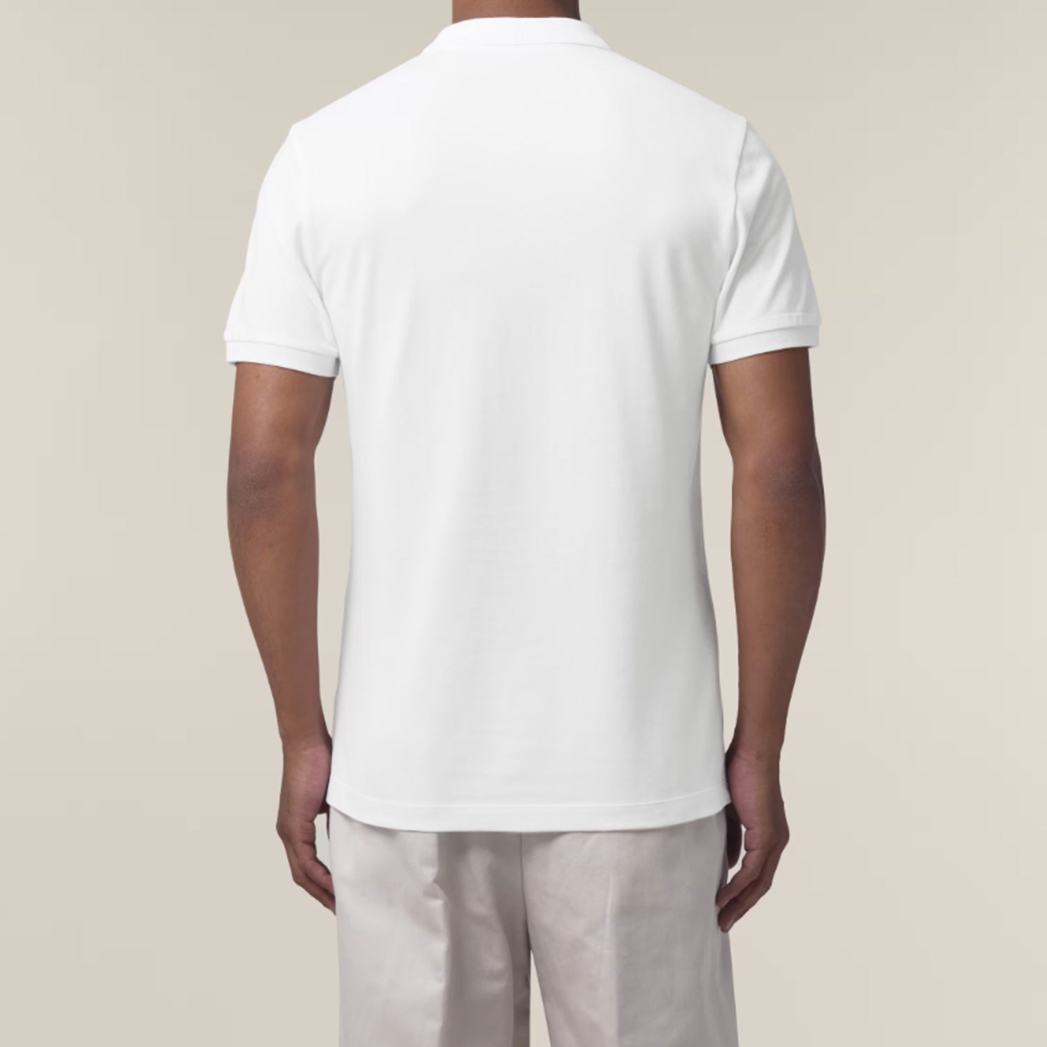 Basic Polo Weiß