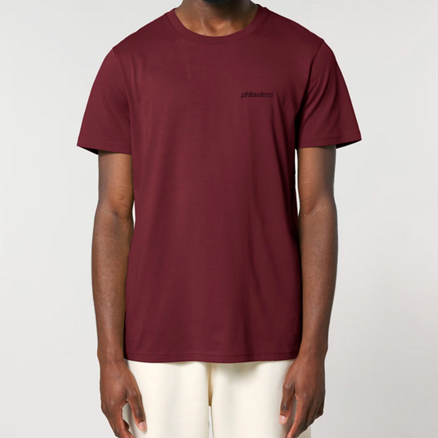 Basic Tee Burgund