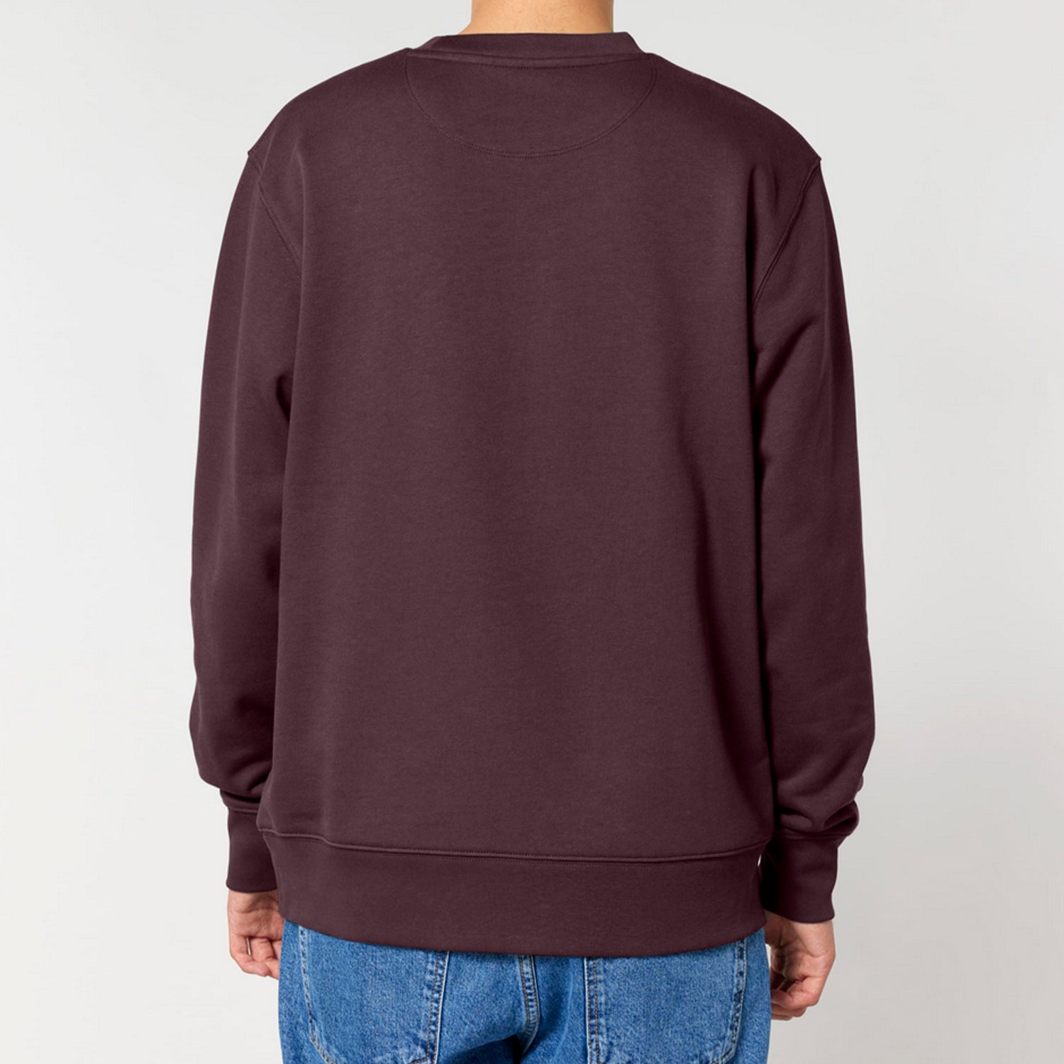 Basic Sweatshirt Red Brown