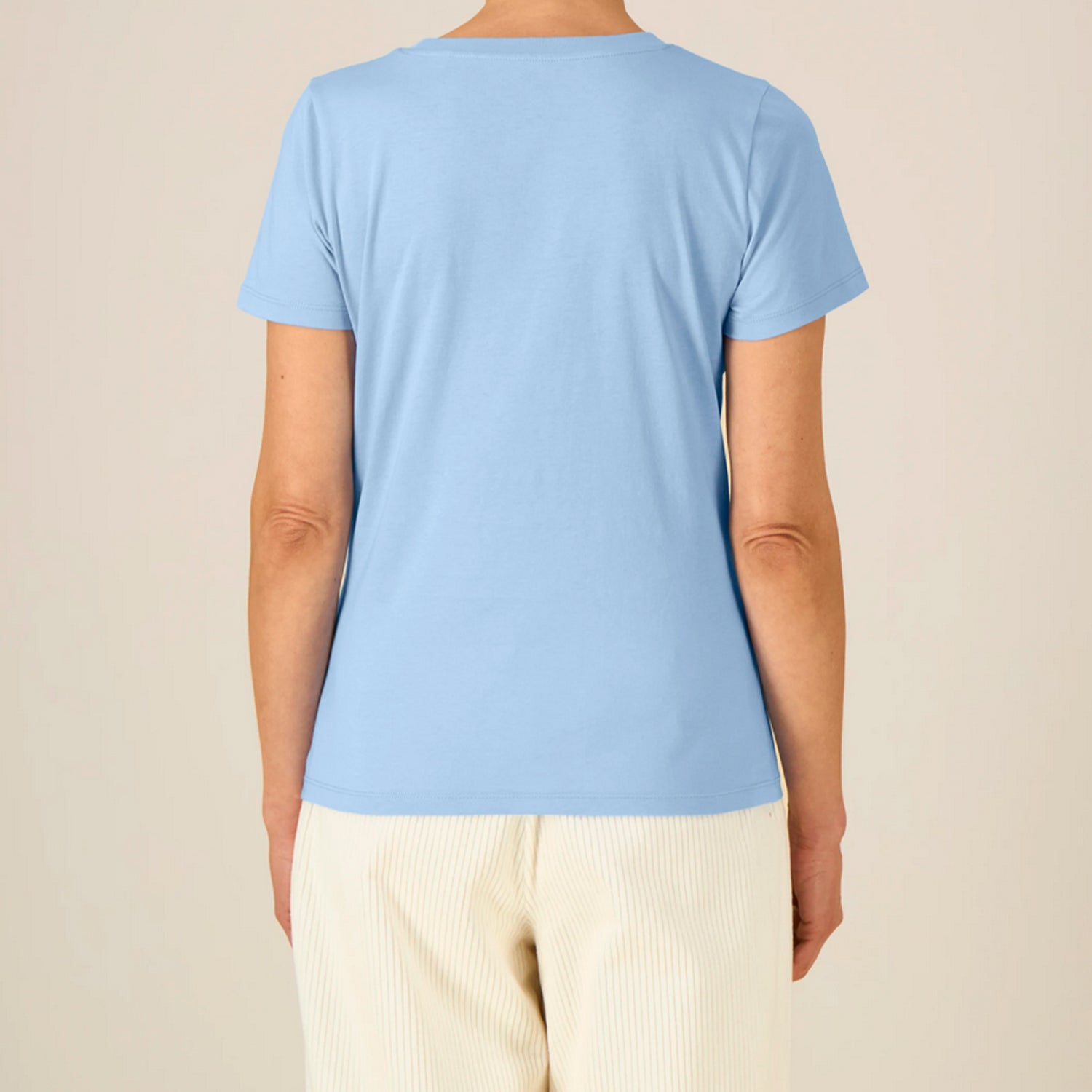 Basic T-Shirt Women Blue