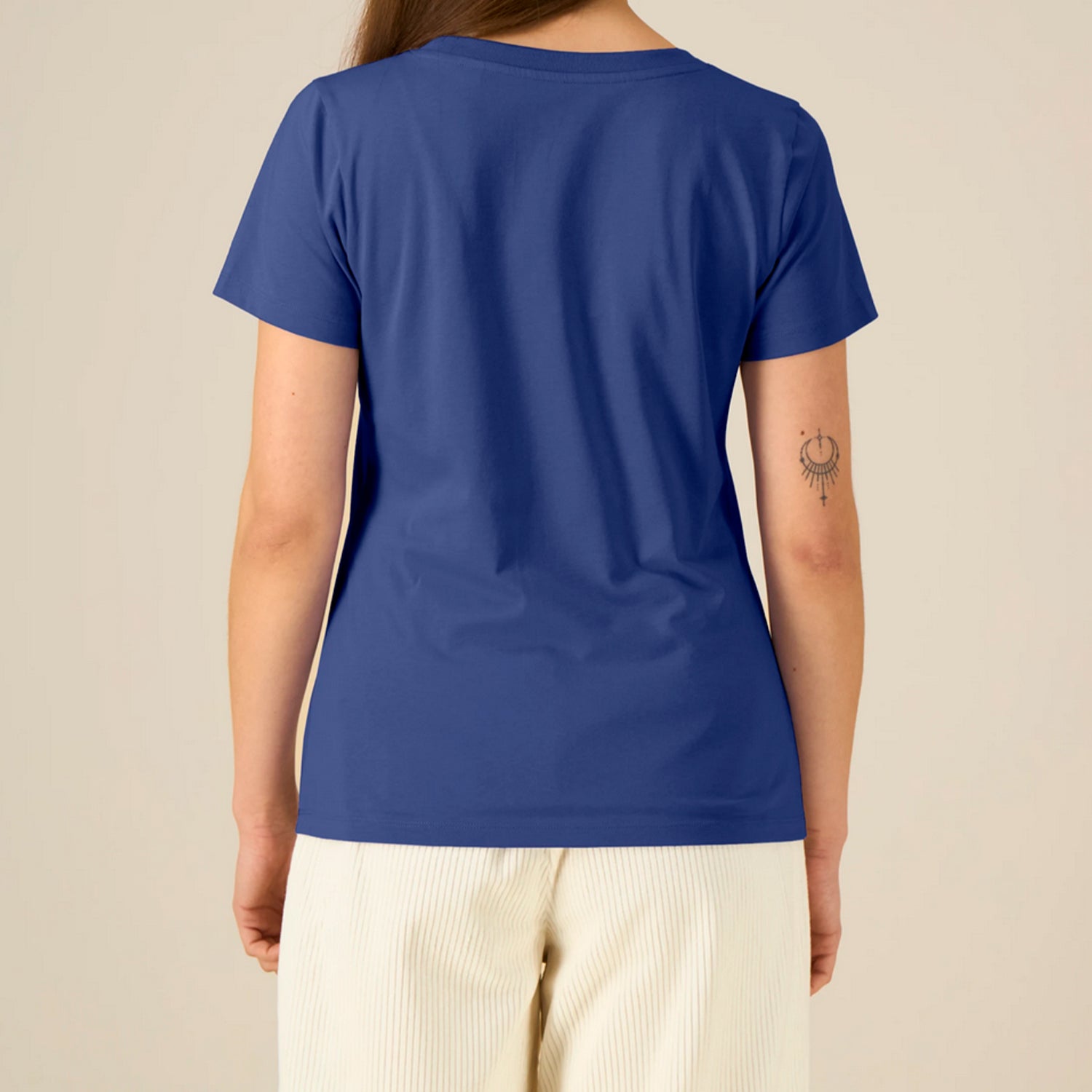 Basic T-Shirt Women Lila