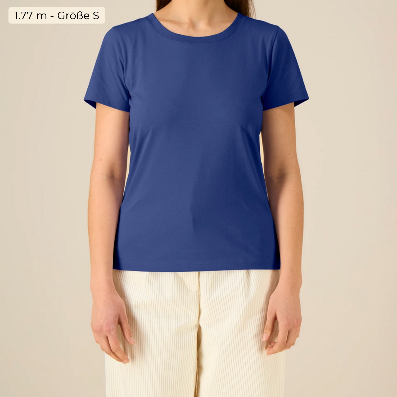 Basic T-Shirt Women Lila