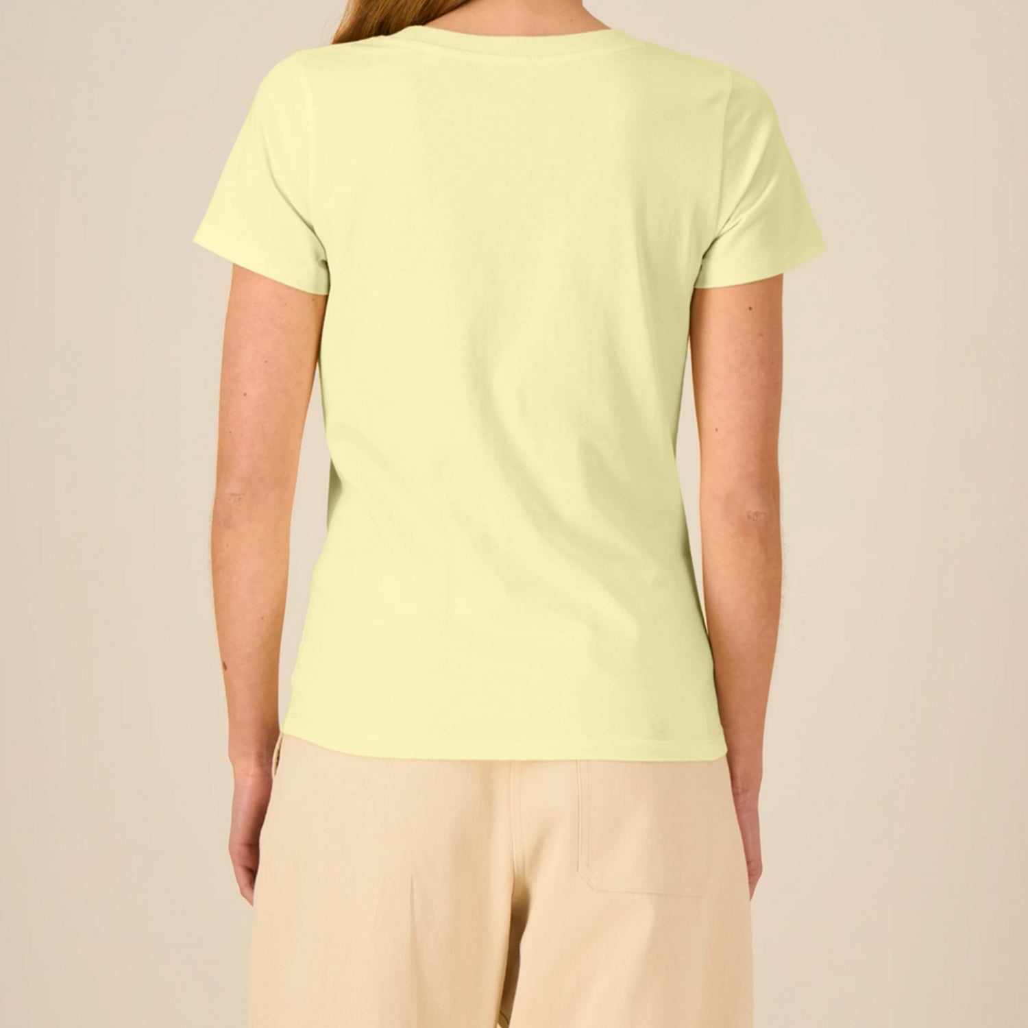 Basic T-Shirt Women Lemon