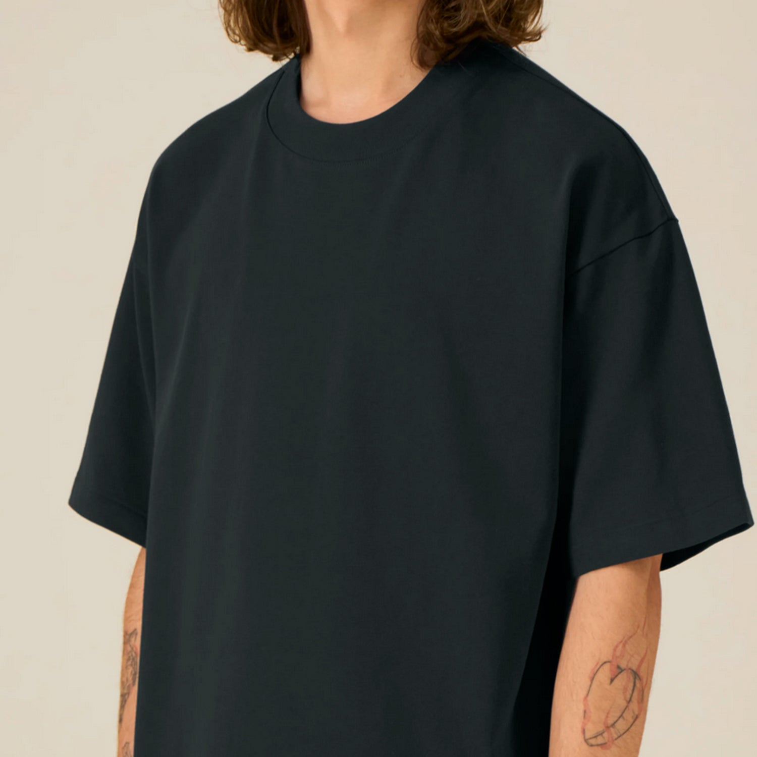 Basic Boxy Tee Black