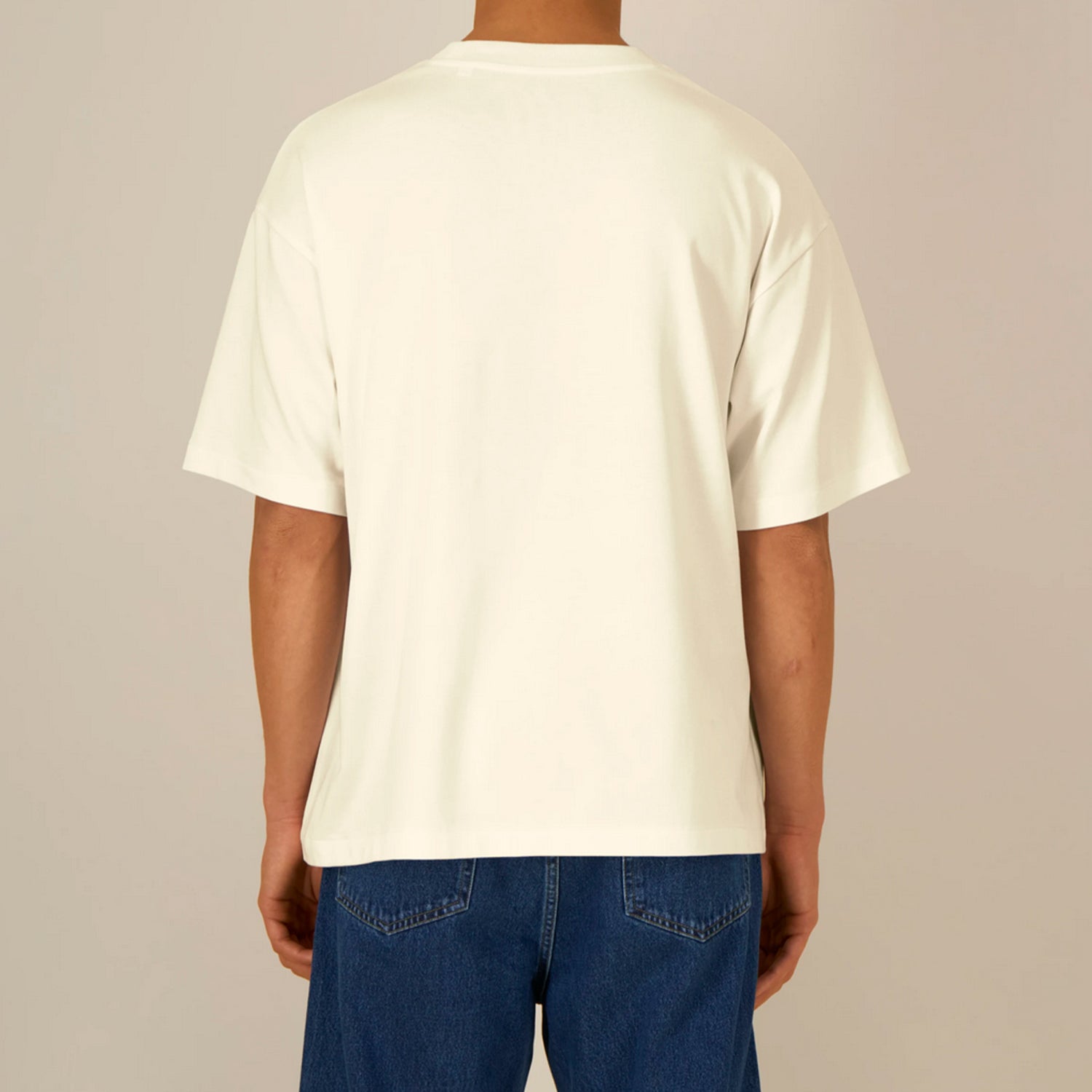 Basic Boxy Tee Cream