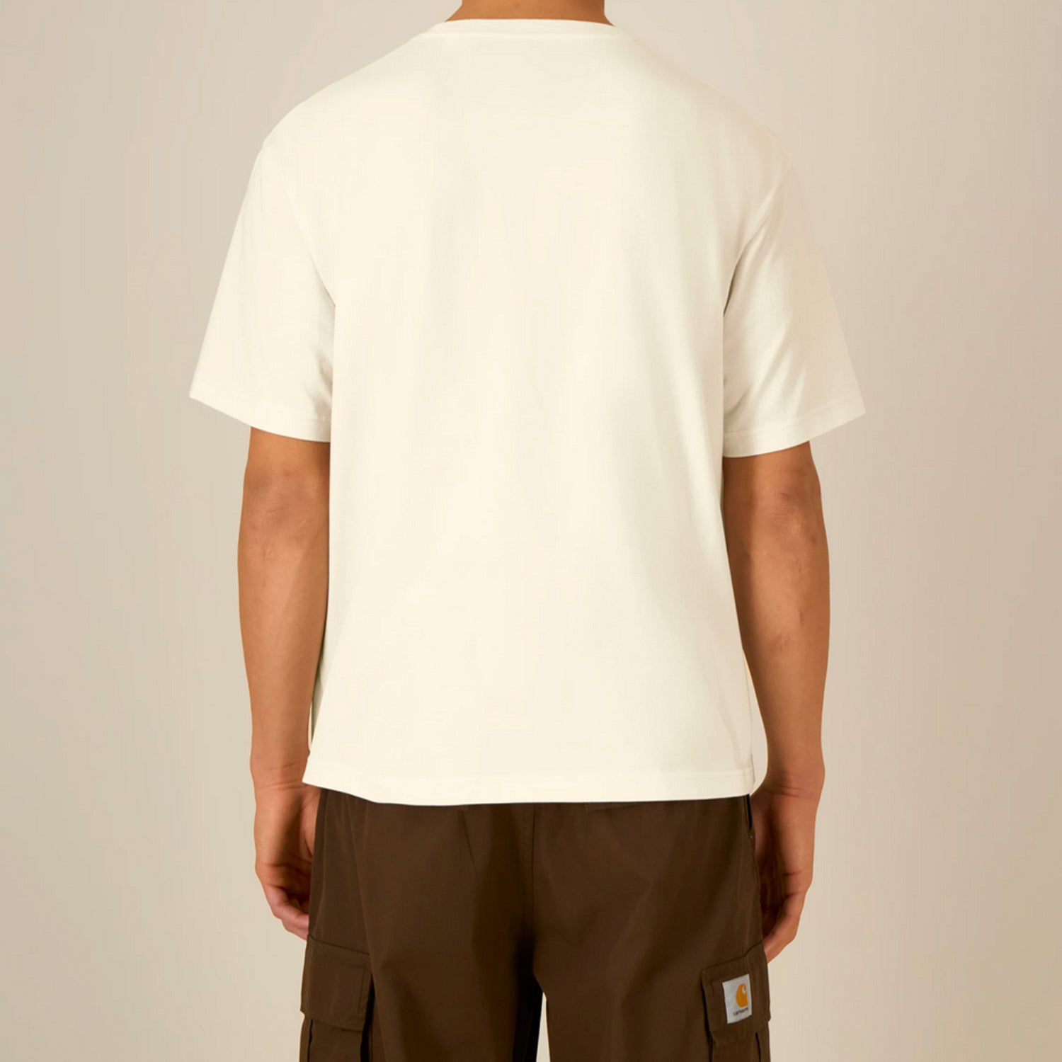 Basic Mid-Light Tee Cream