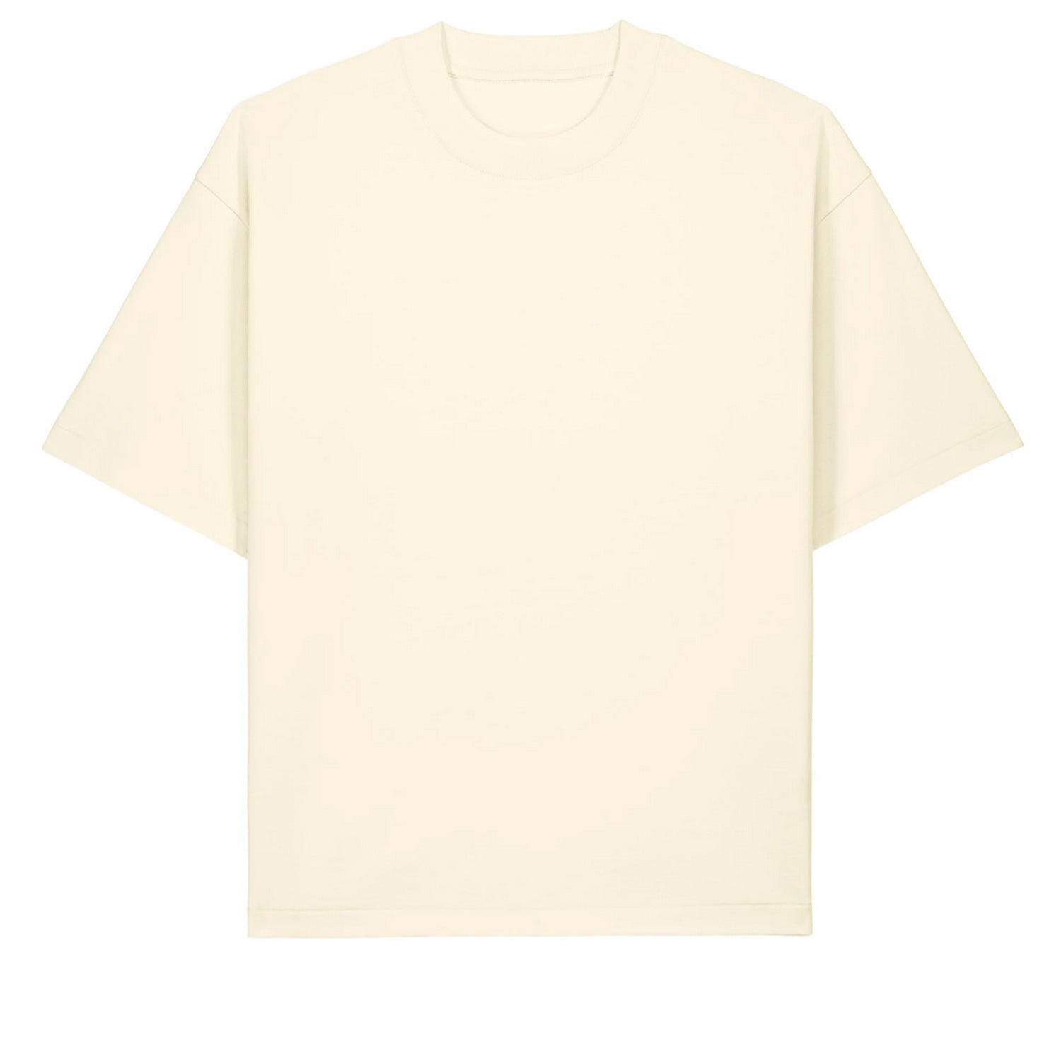 Basic Boxy Tee Cream