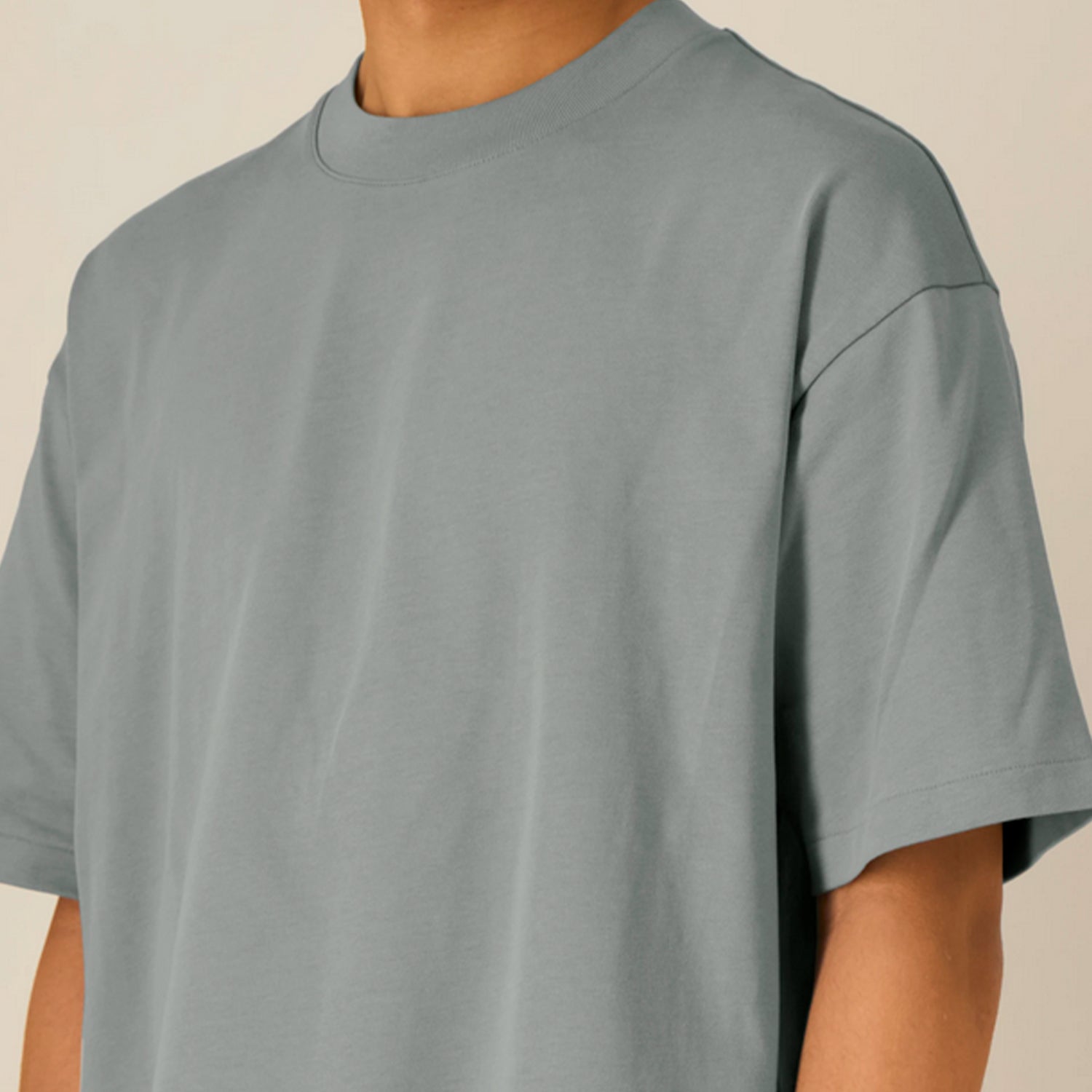 Basic Boxy Tee Grey
