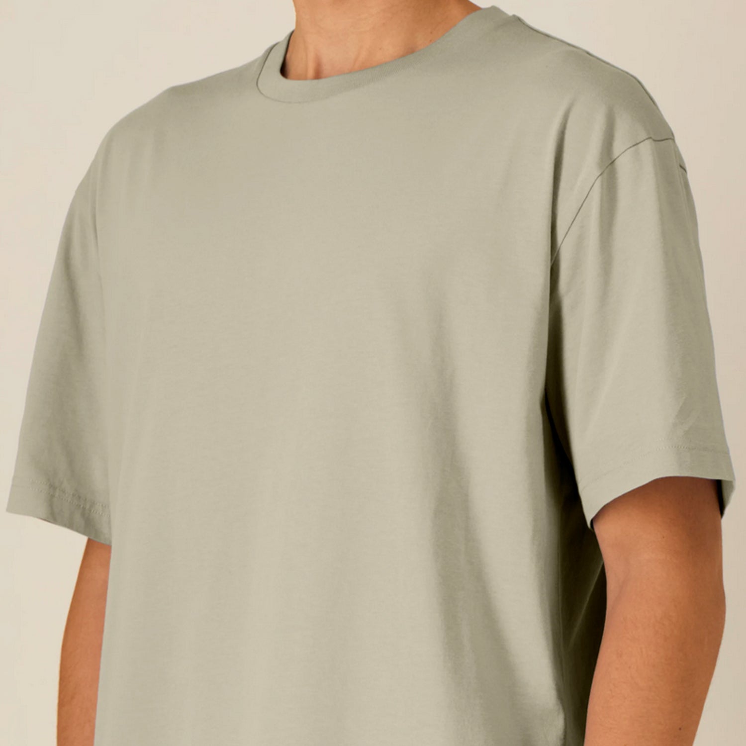 Basic Mid-Light Tee Cream