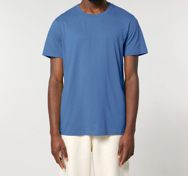 Basic Medium Fit Tee Blue