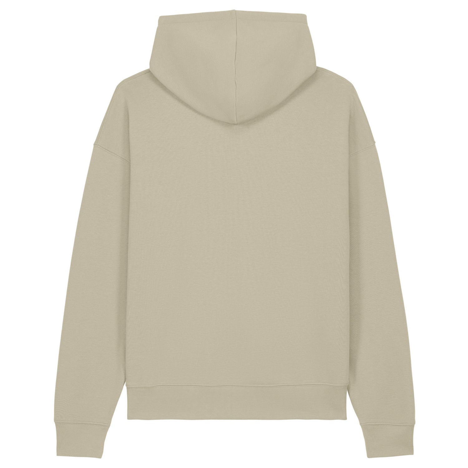 Basic Relaxed Fit Hoodie Stone