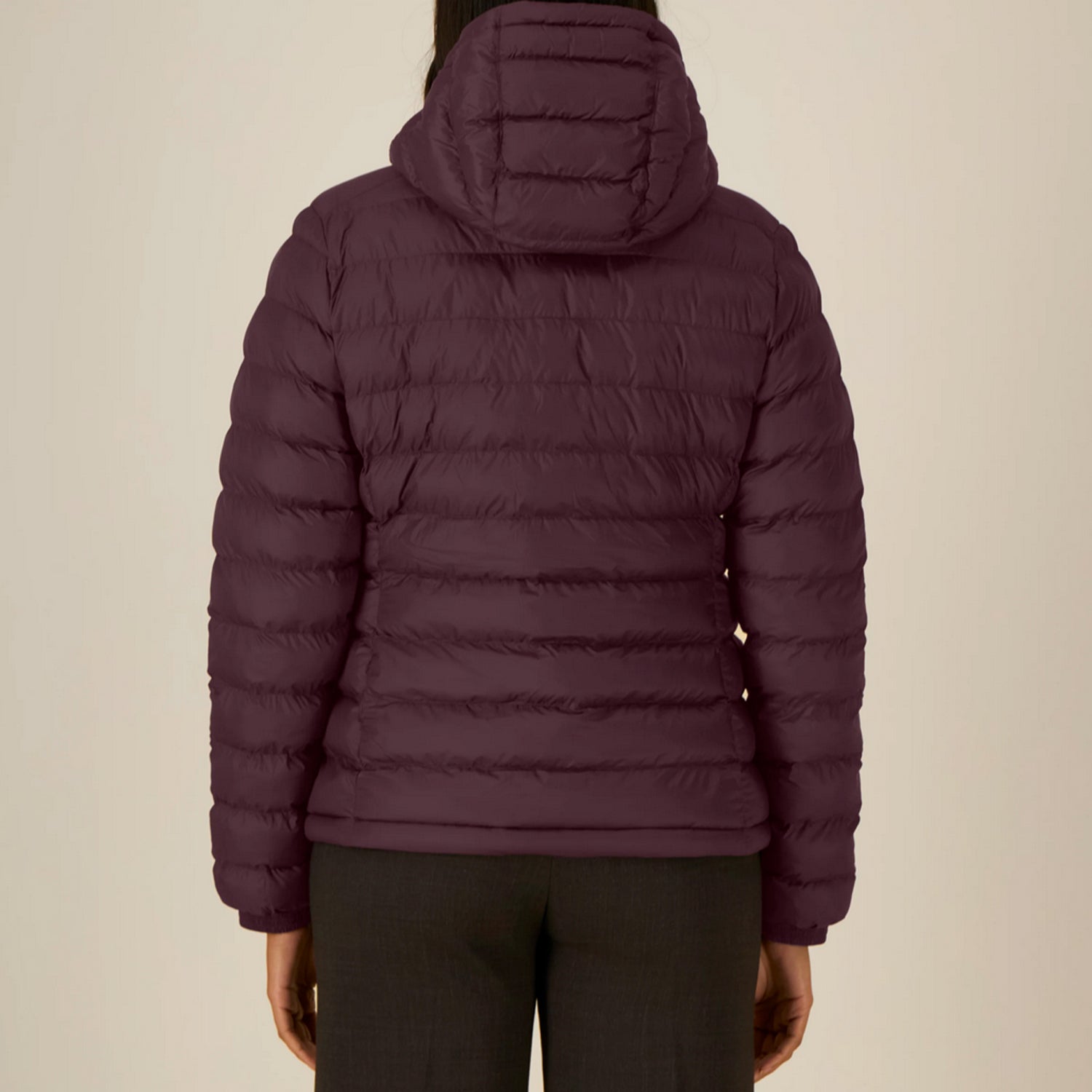 Basic Steppjacke Damen Red Brown