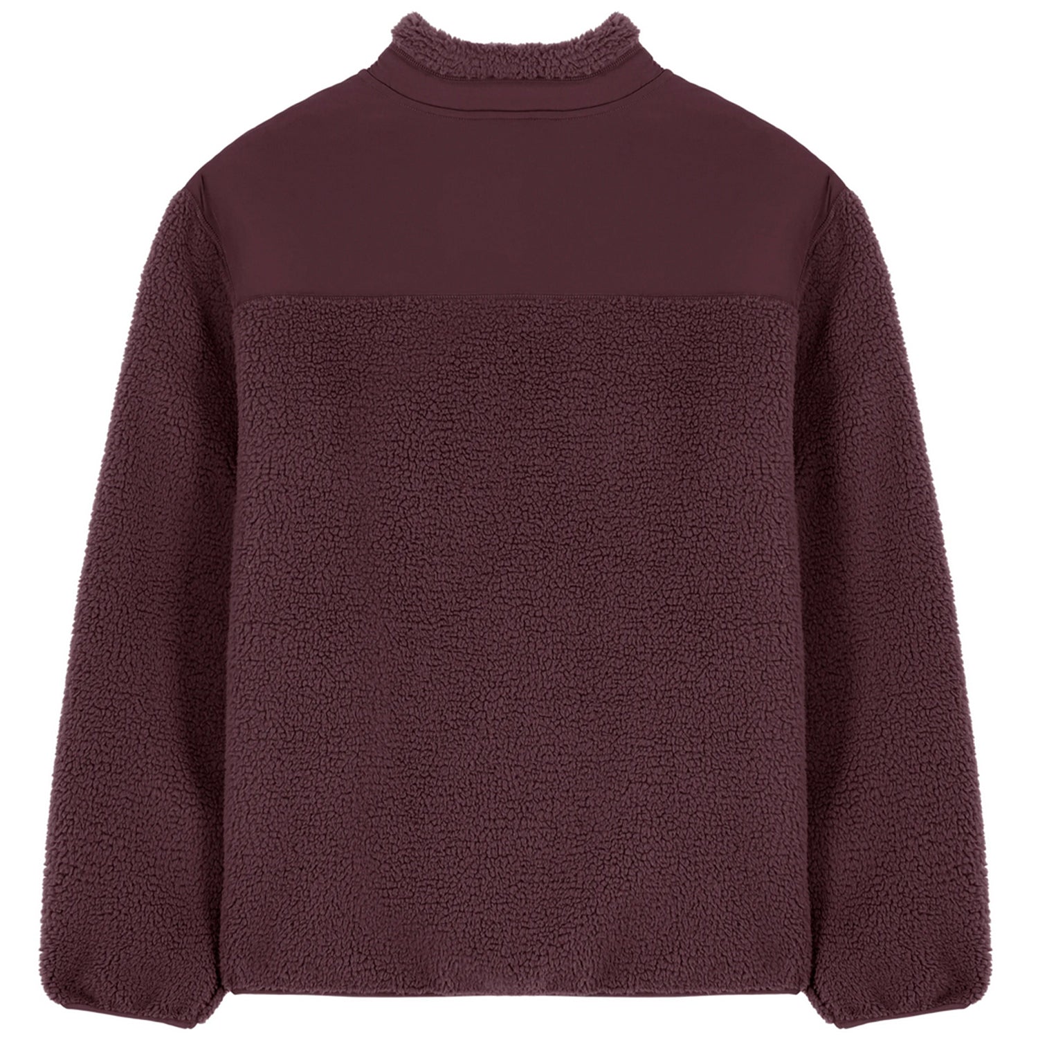 Basic Sherpa Jacke Red Brown