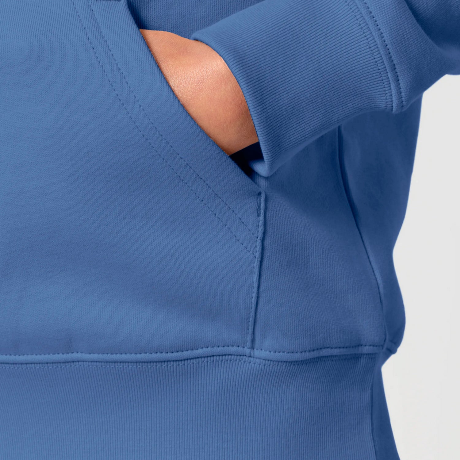 Basic Kids Hoodie Blue