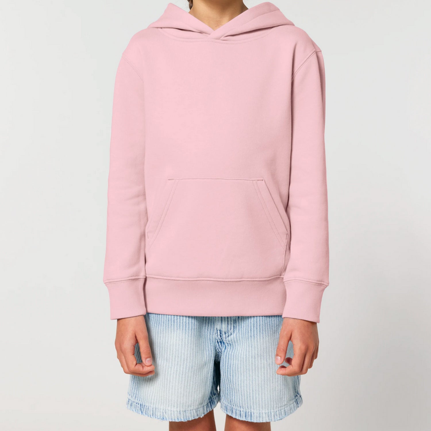 Basic Kids Hoodie Pink