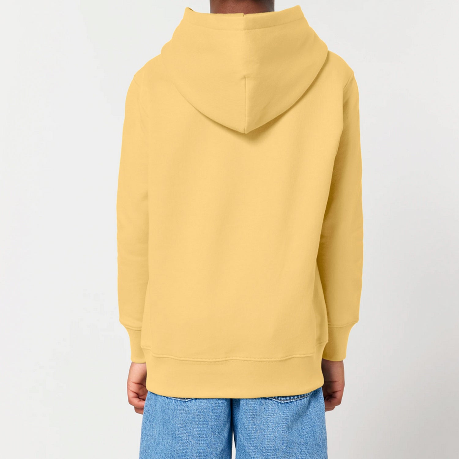 Basic Kids Hoodie Yellow
