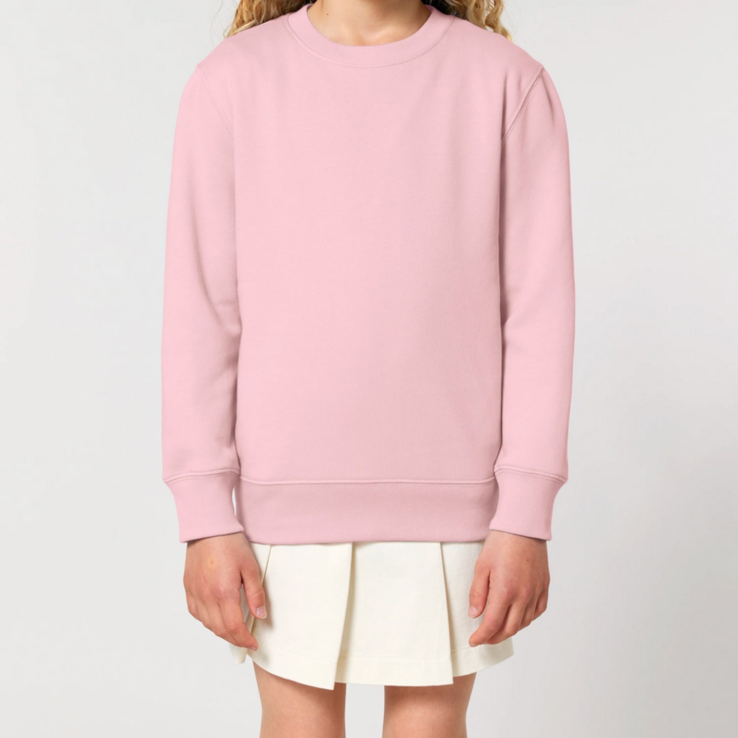 Basic Kids Sweatshirt Pink
