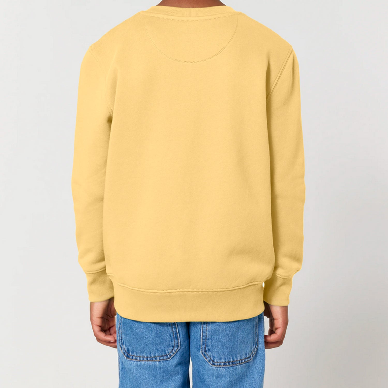 Basic Kids Sweatshirt Yellow