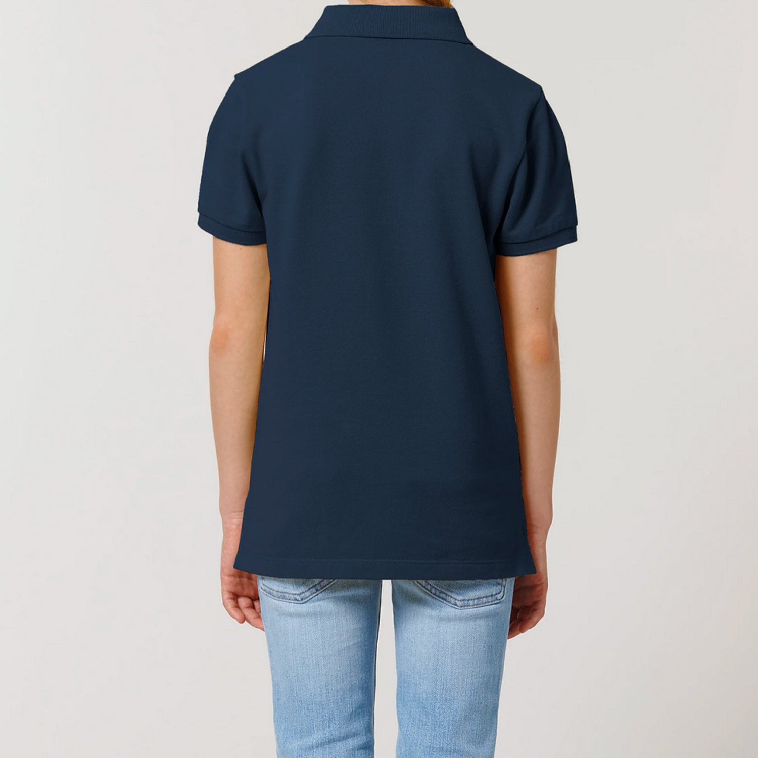 Basic Kids Polo Navy