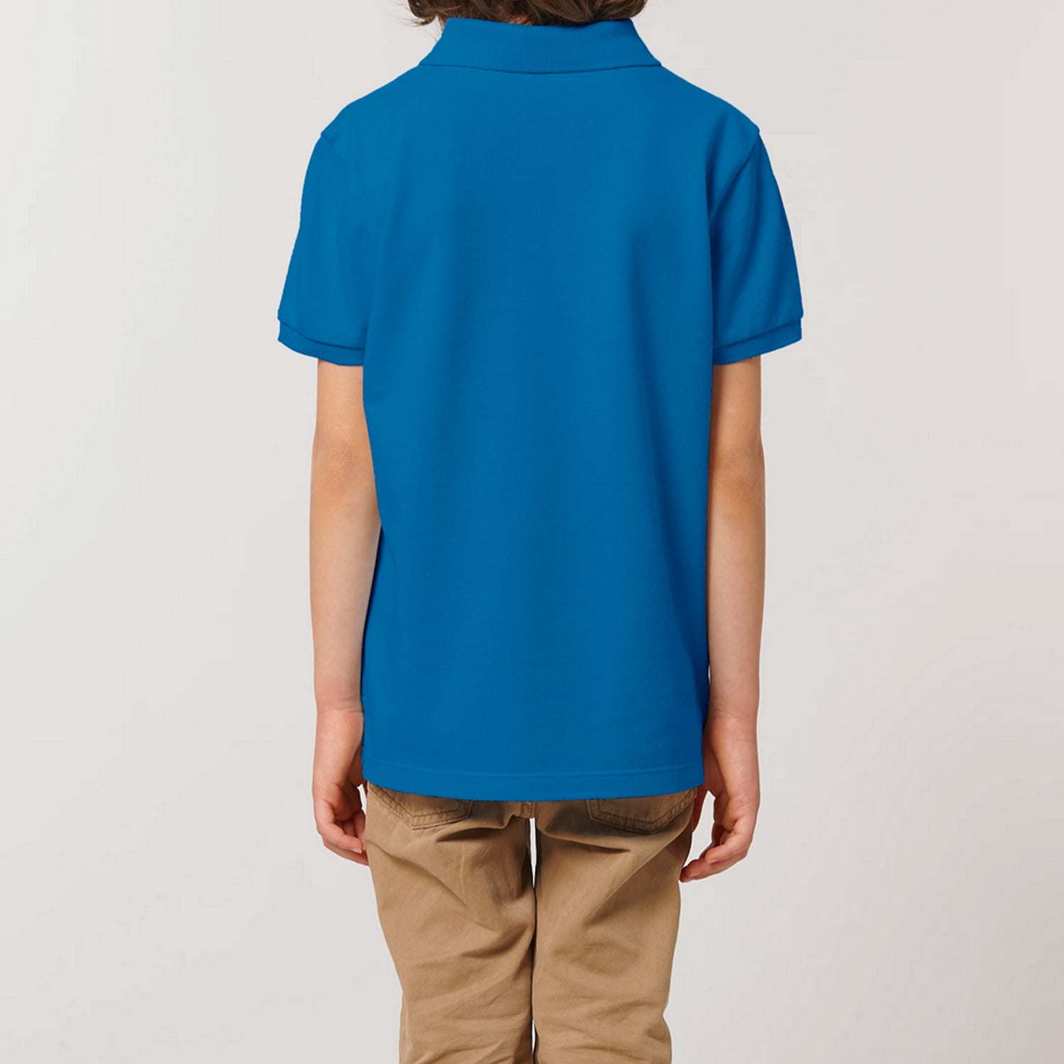 Basic Kids Polo Blue