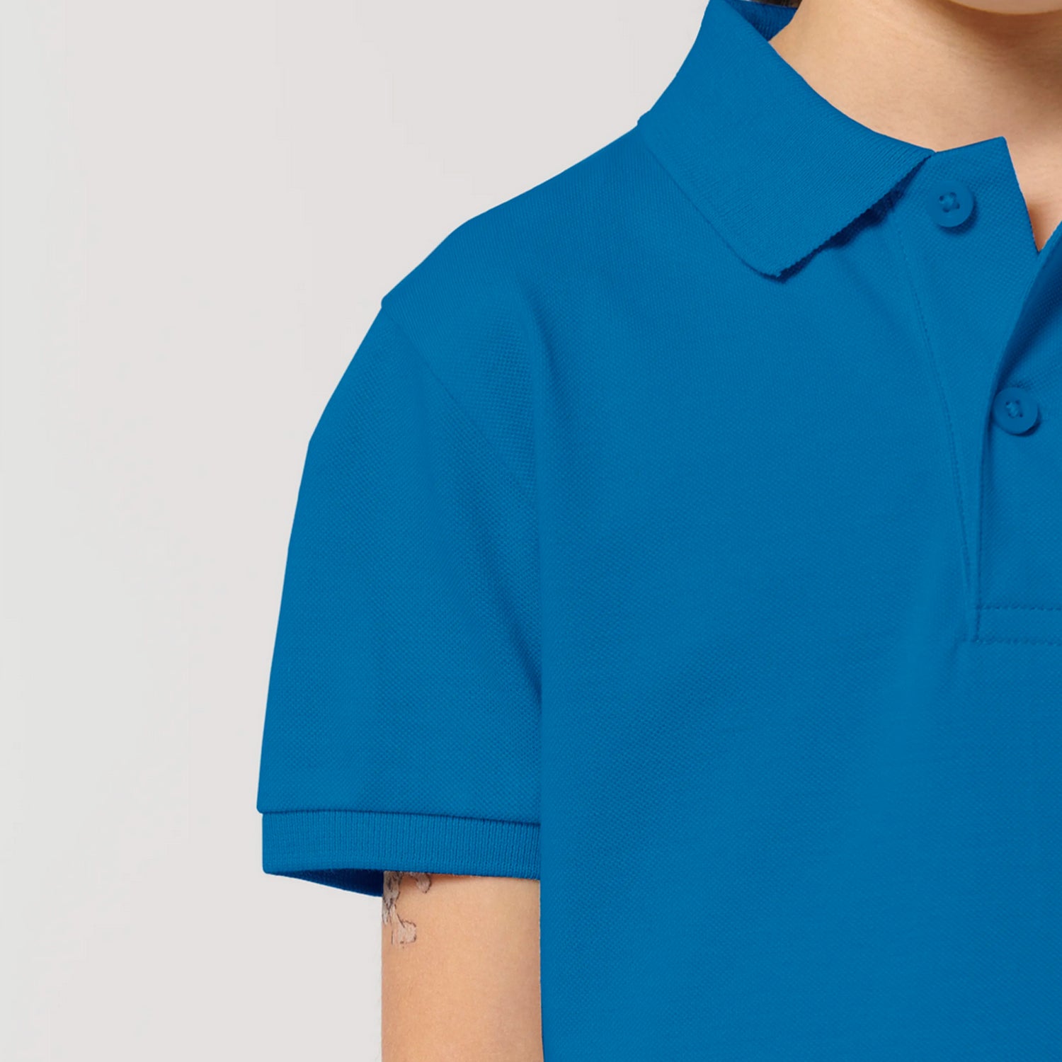 Basic Kids Polo Blue