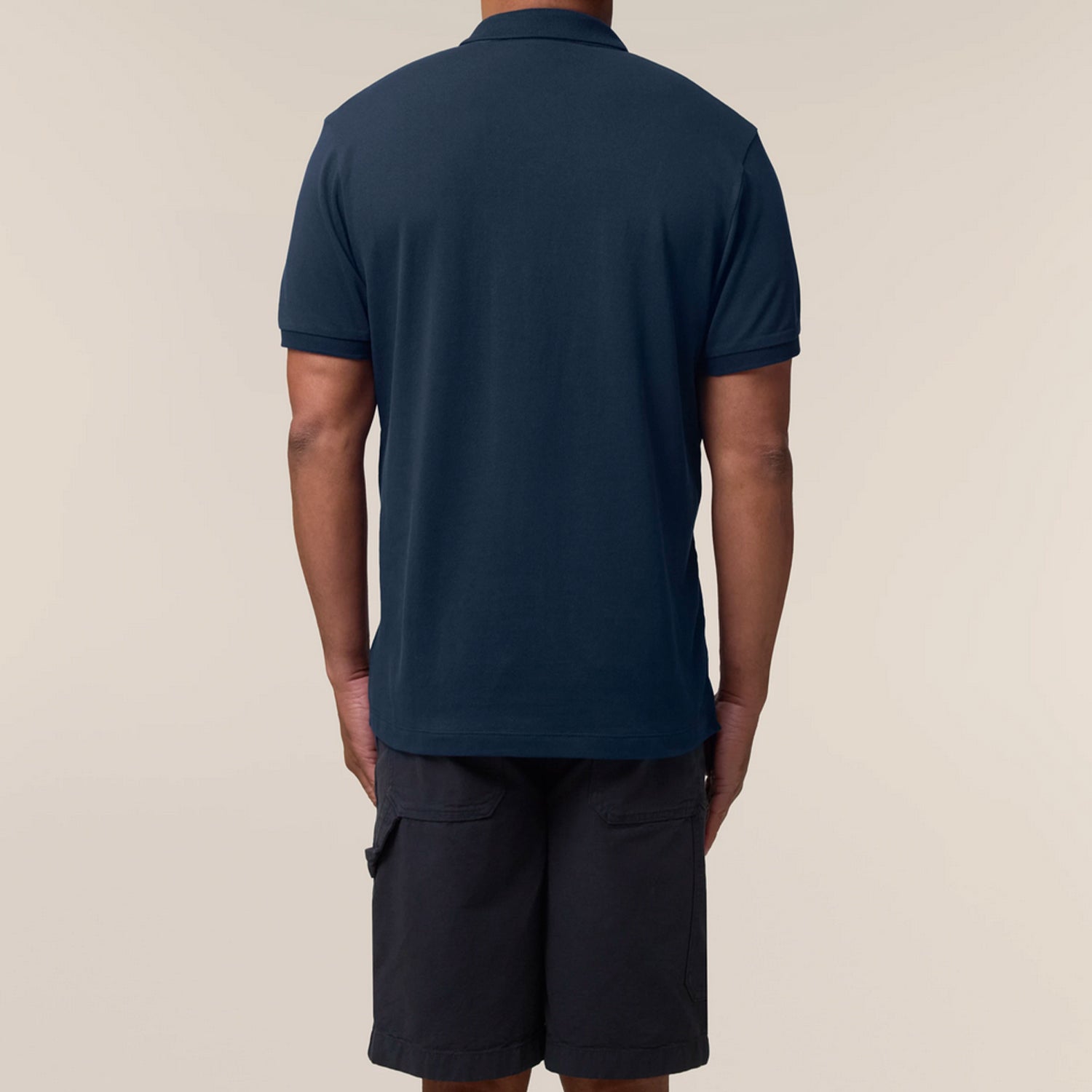 Basic Mid-Light Polo Navy