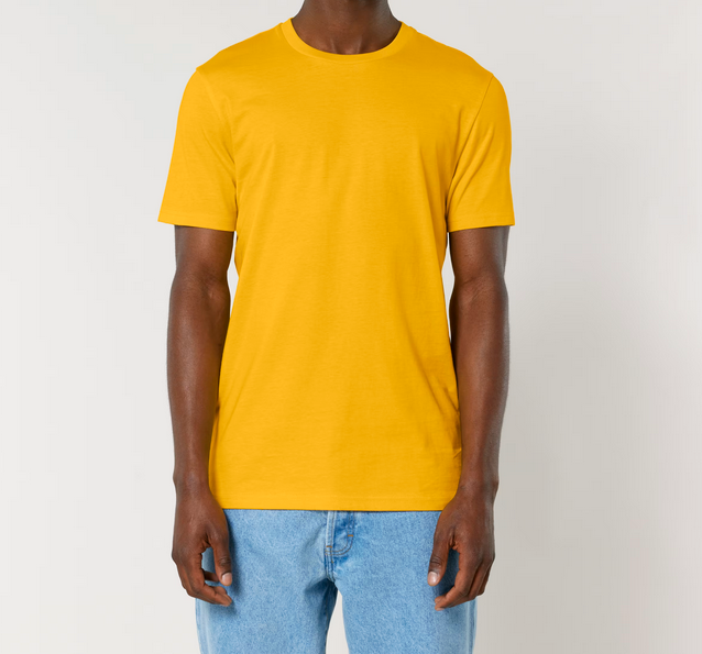 Basic Medium Fit Tee Yellow