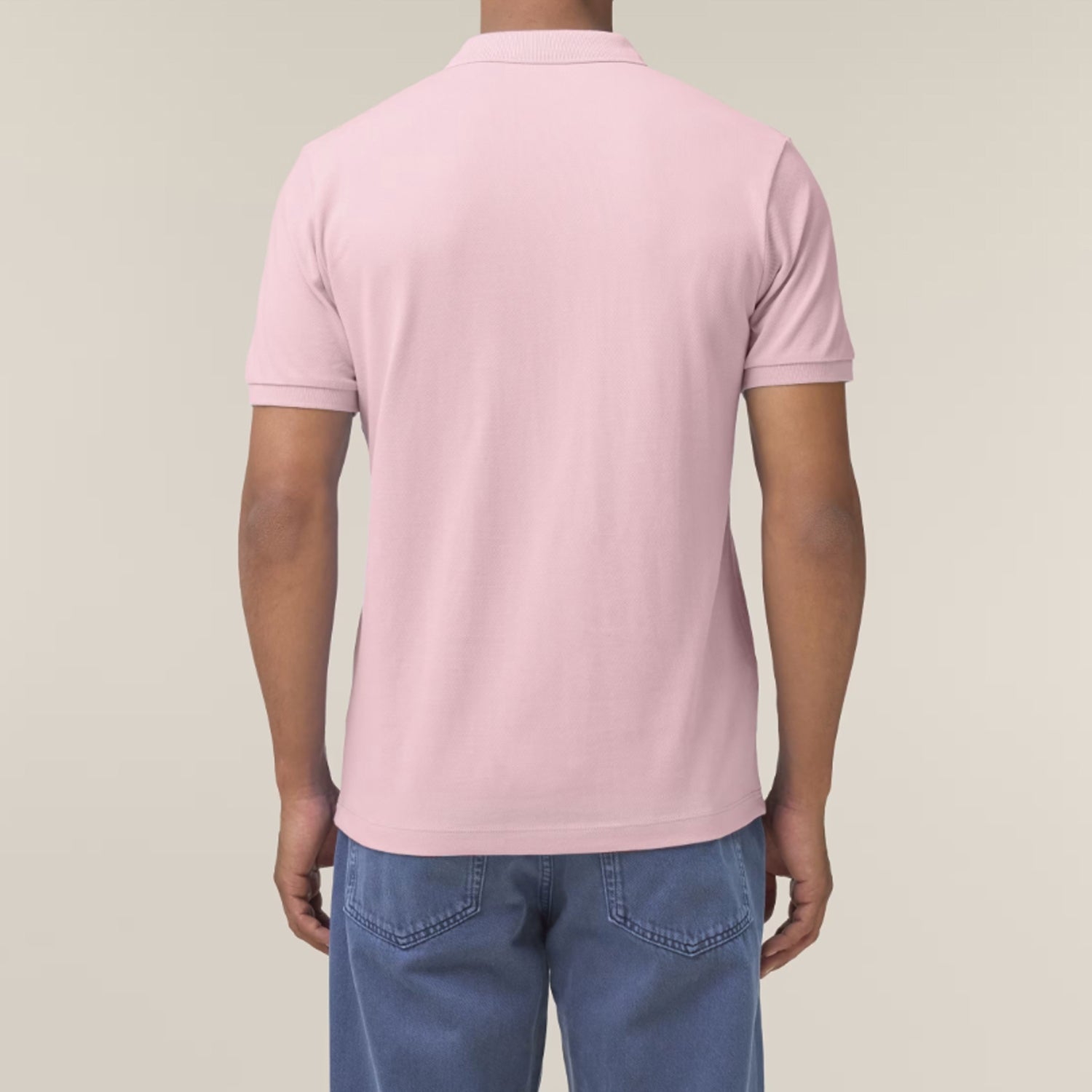 Basic Polo Cotton Pink