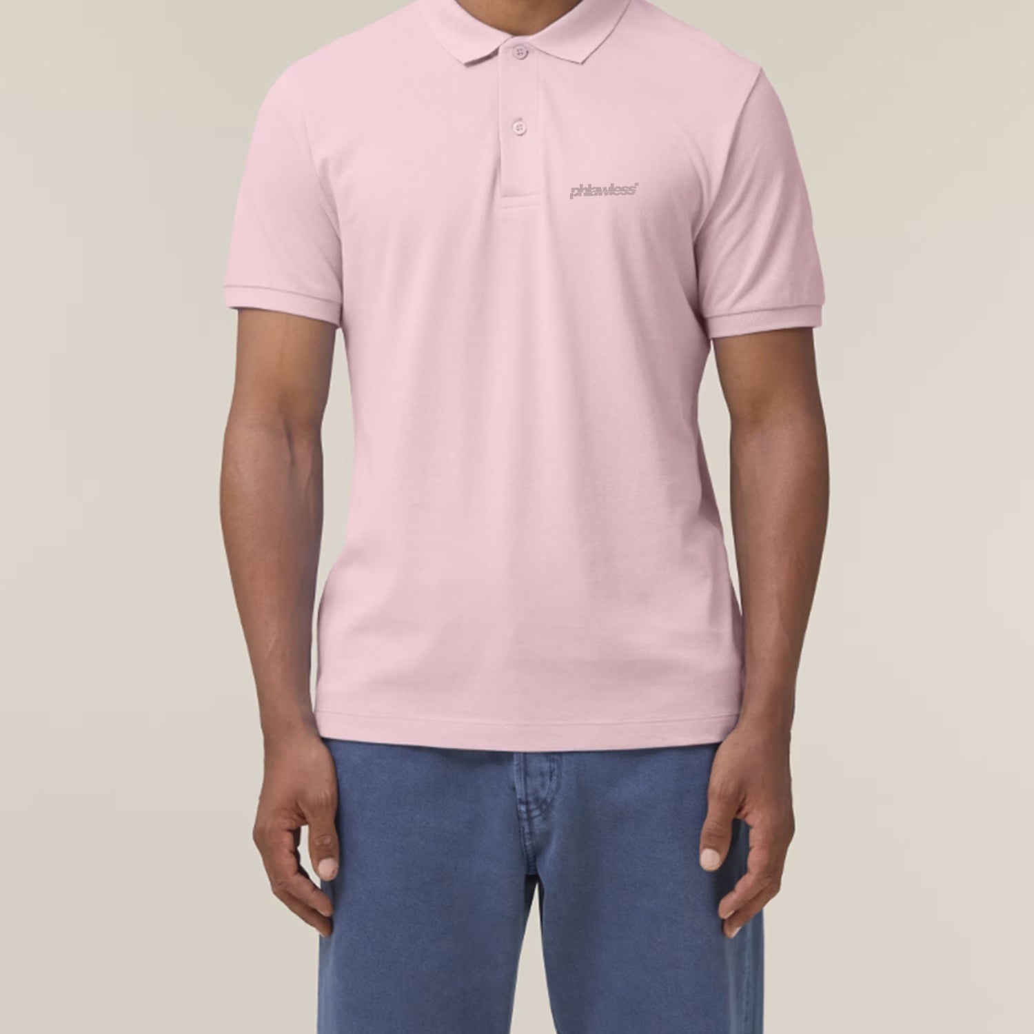 Basic Polo Cotton Pink