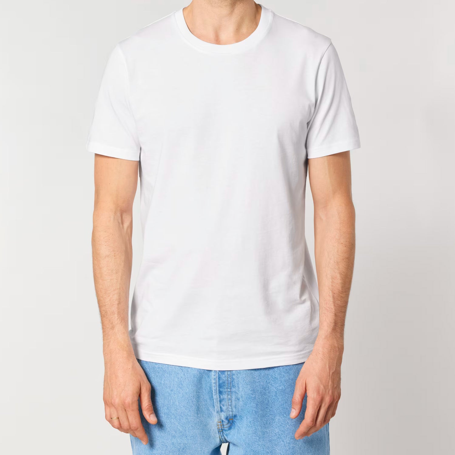 Basic Medium Fit Tee White