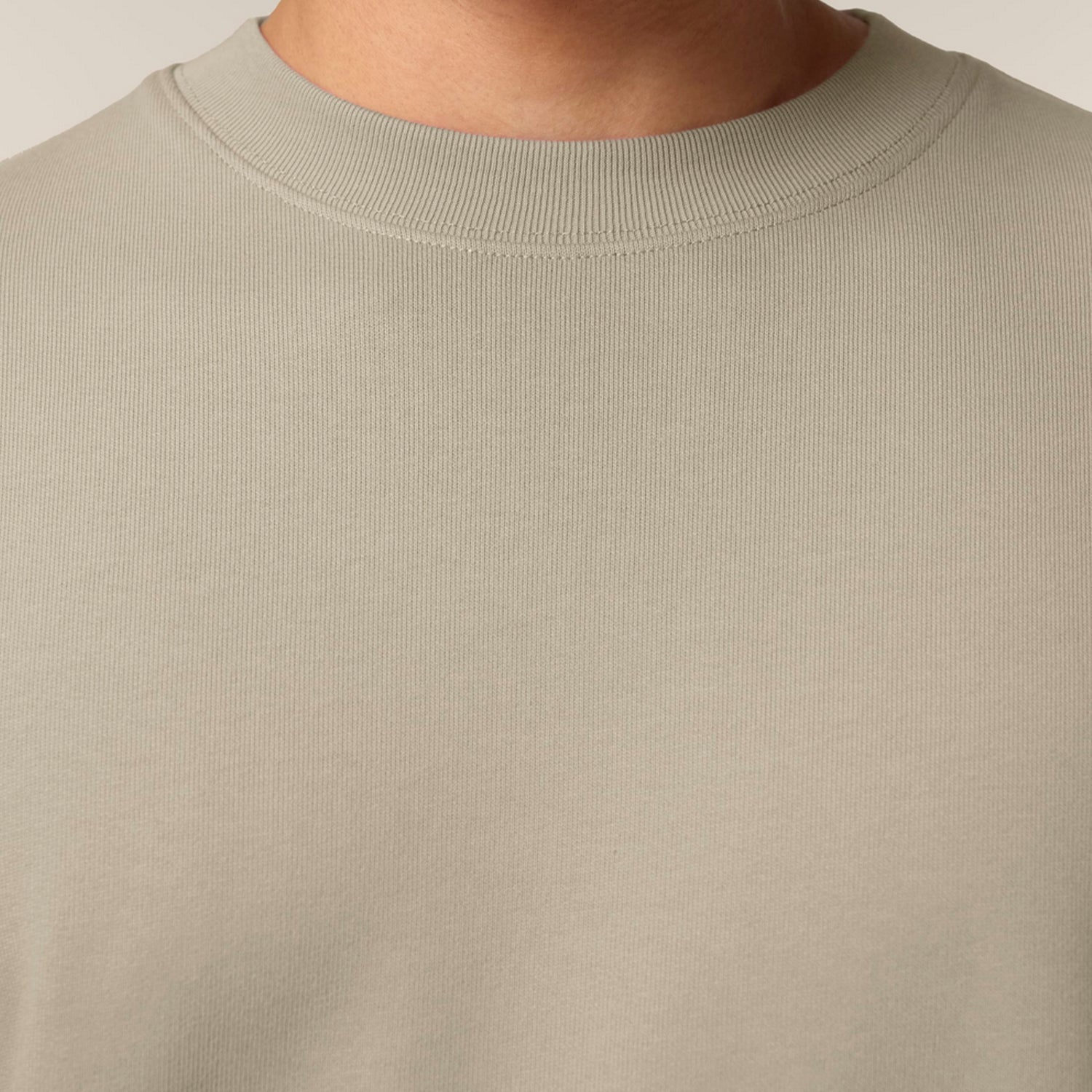 Basic Sweatshirt Stone