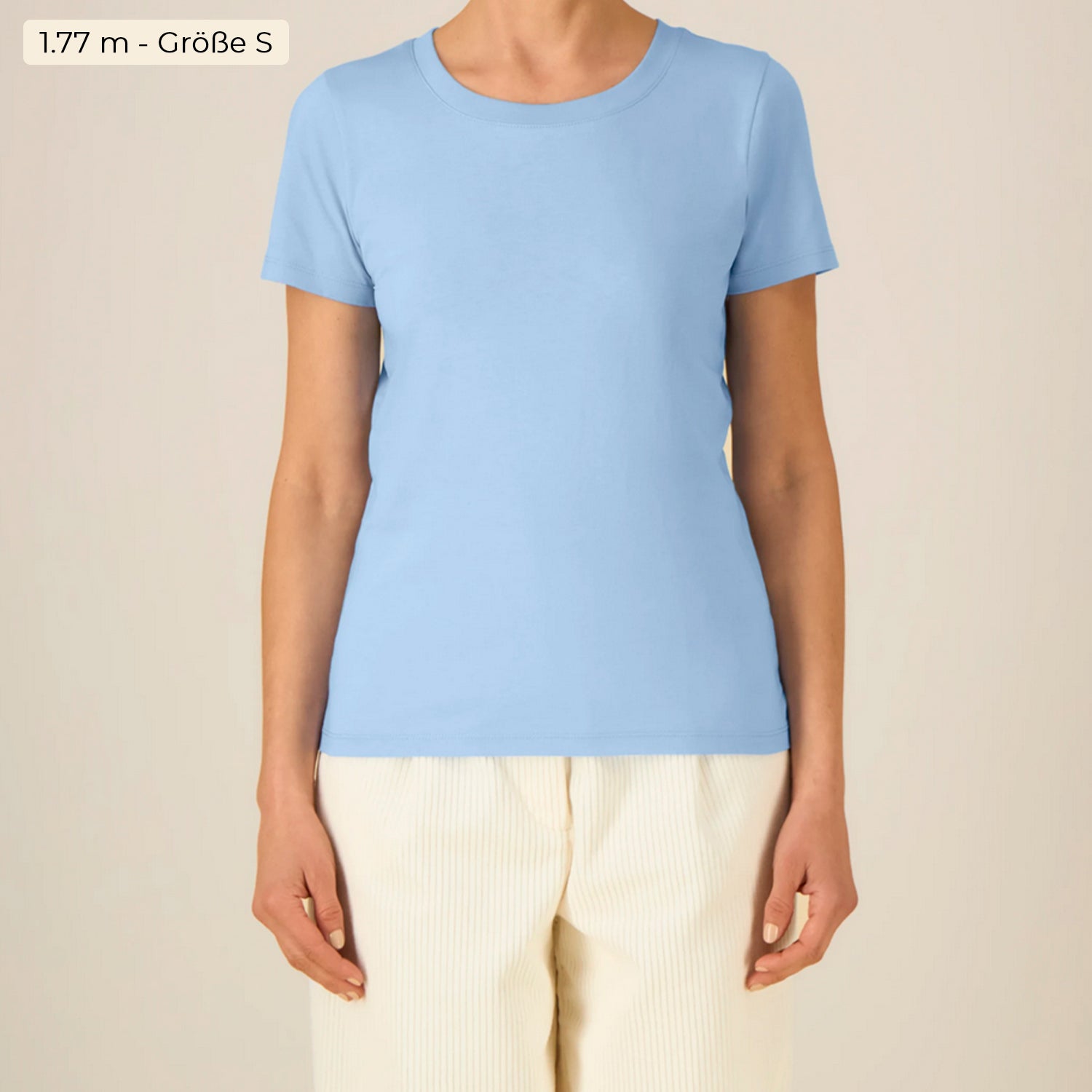 Basic T-Shirt Women Blue