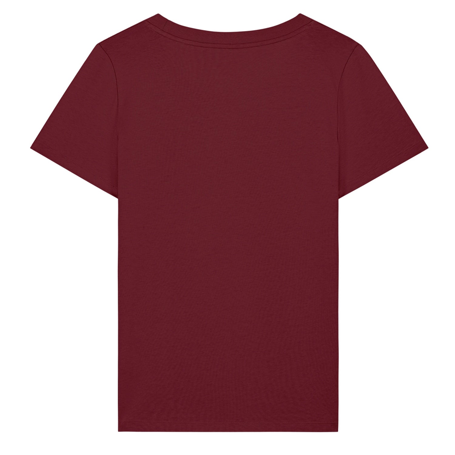 Basic T-Shirt Women Burgund