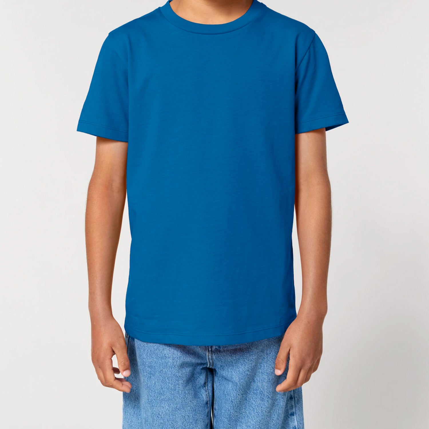 Basic Kids Tee Blue