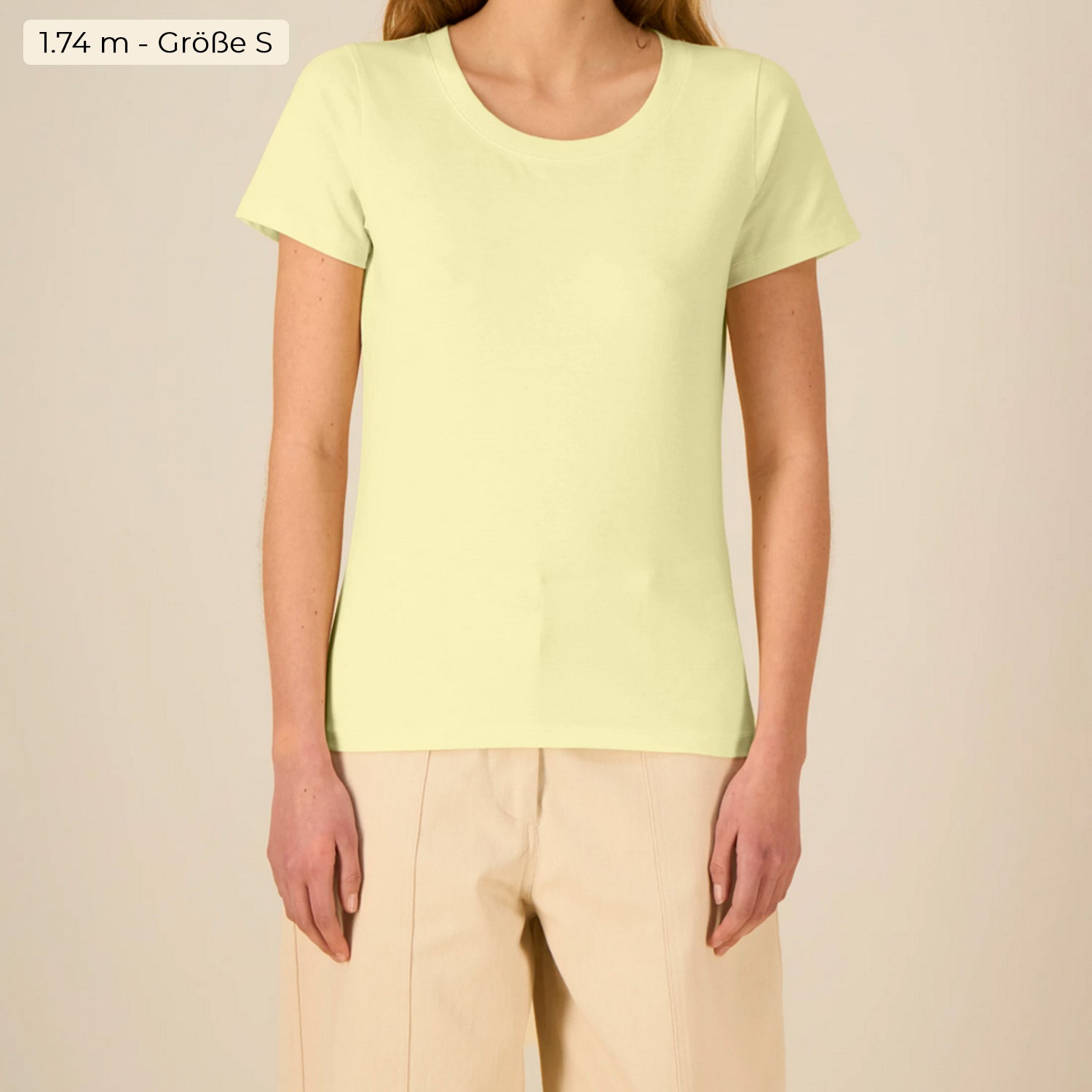 Basic T-Shirt Women Lemon