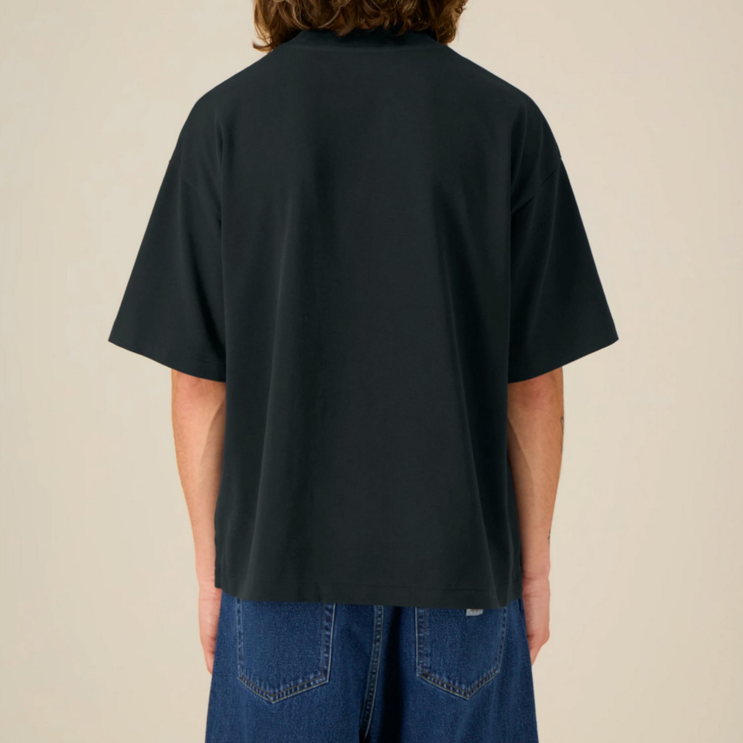 Basic Boxy Tee Black