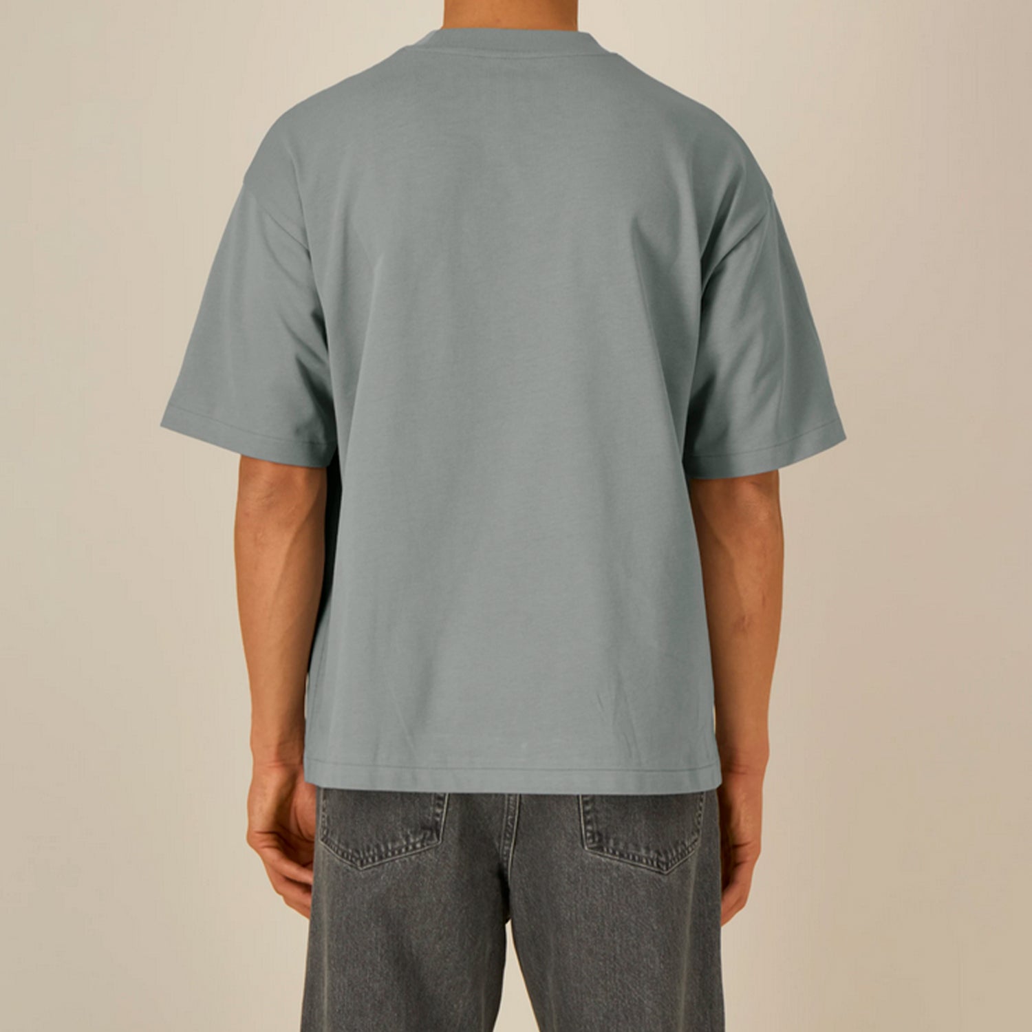 Basic Boxy Tee Grey