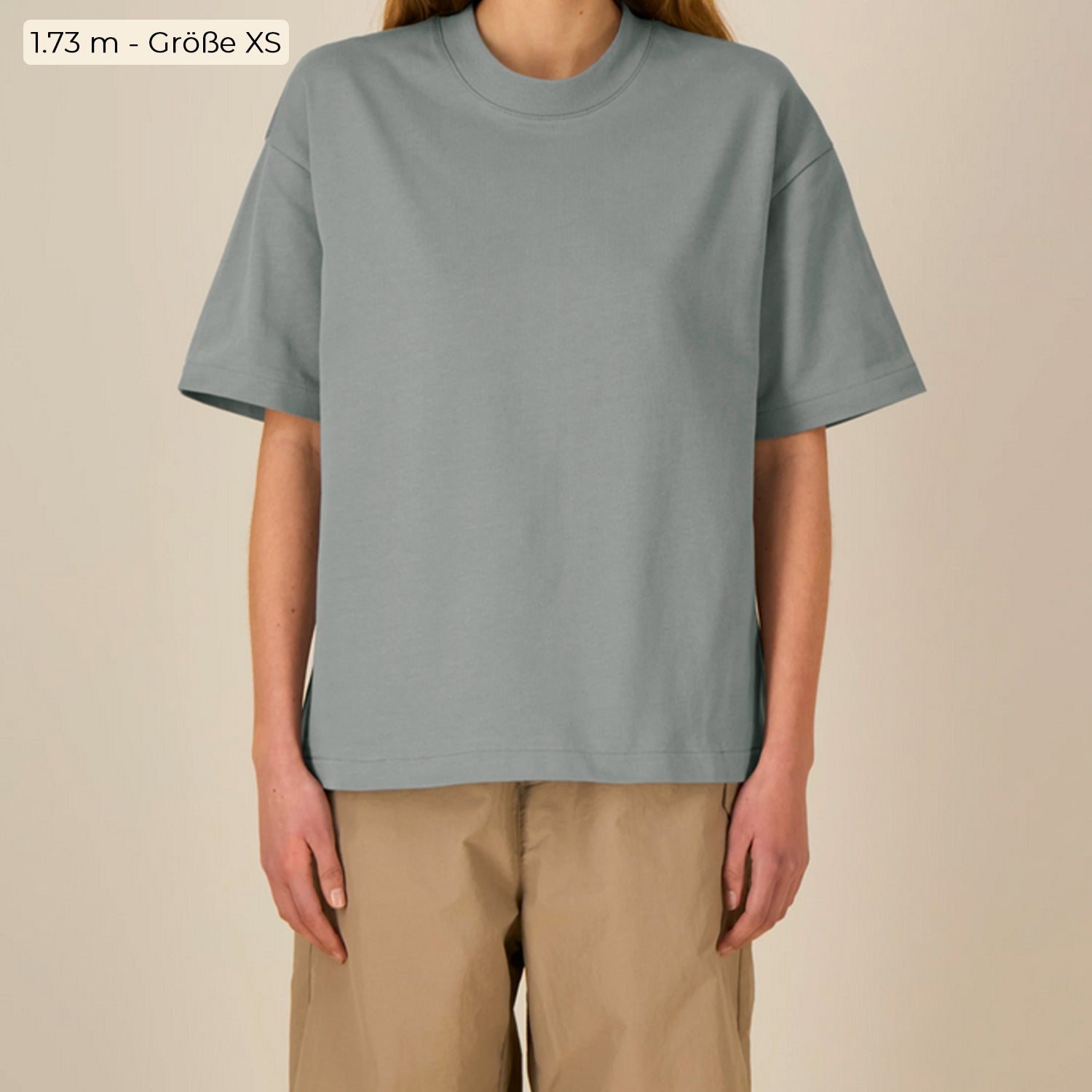 Basic Boxy Tee Grey