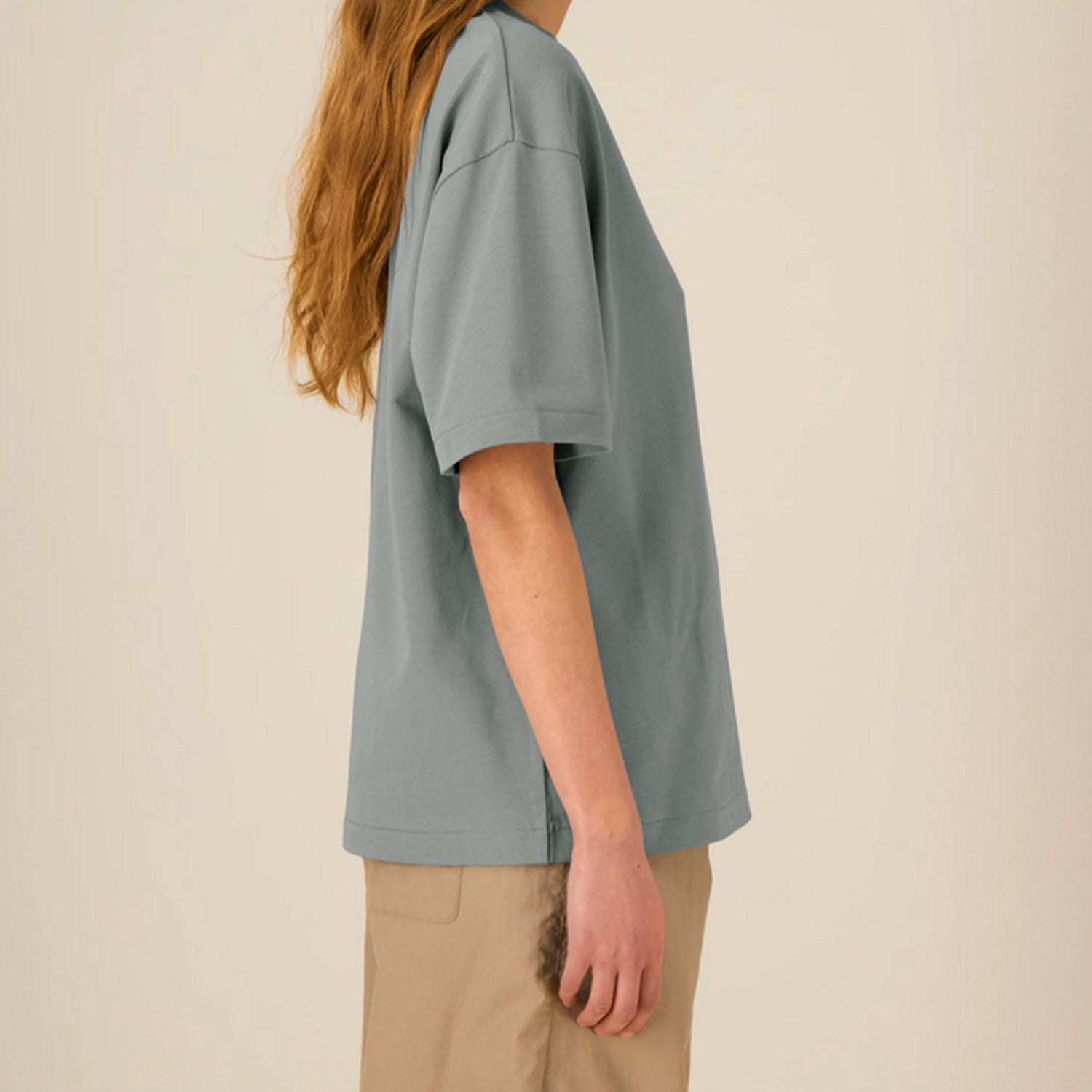 Basic Boxy Tee Grey