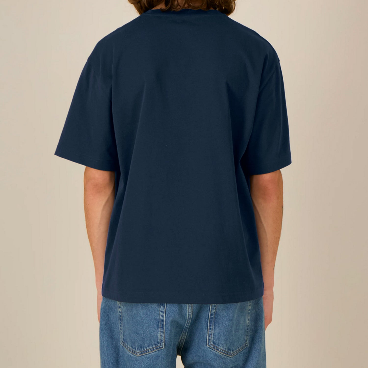 Basic Mid-Light Tee Navy