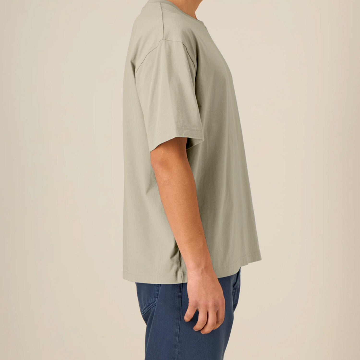 Basic Mid-Light Tee Stone