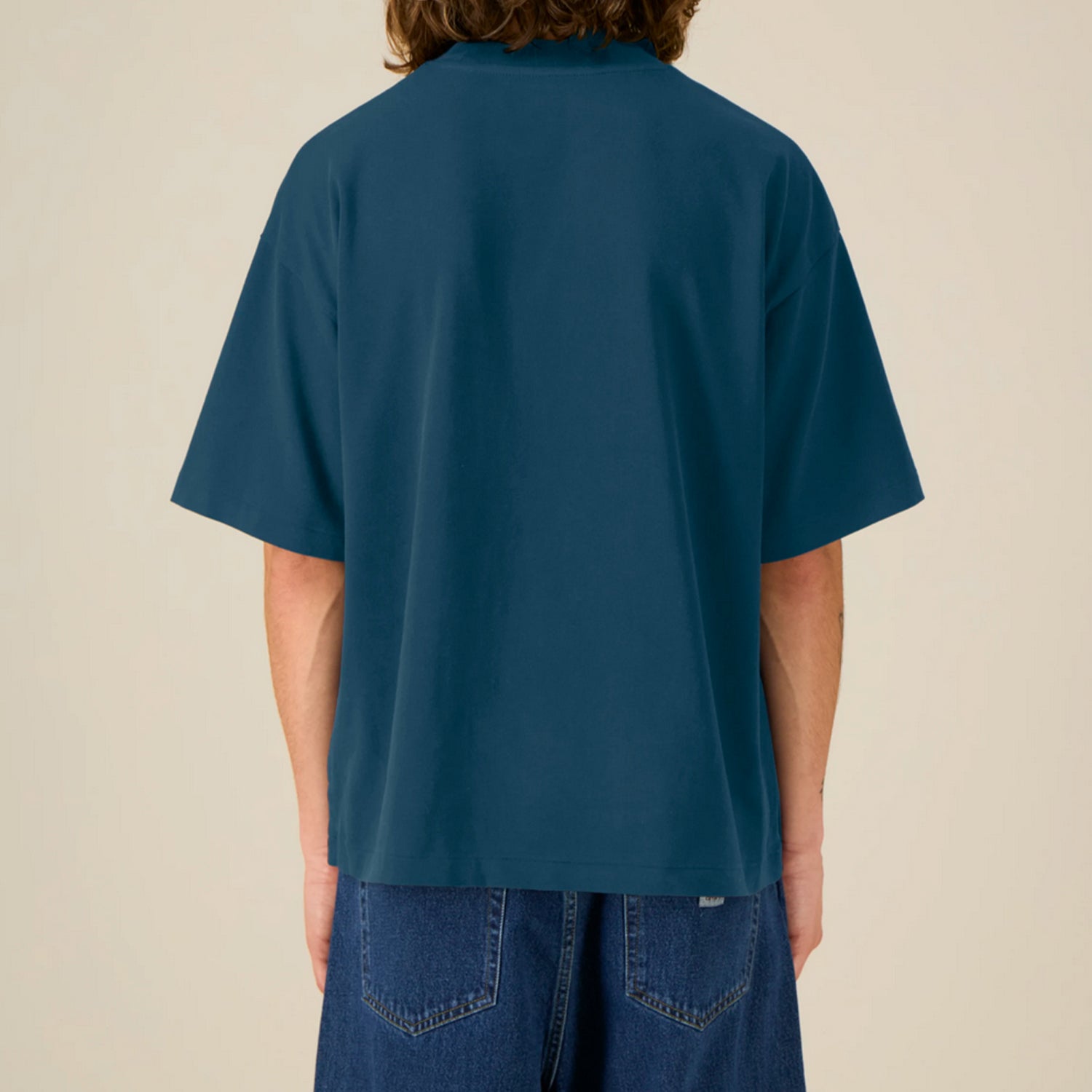Basic Boxy Tee Deep Teal