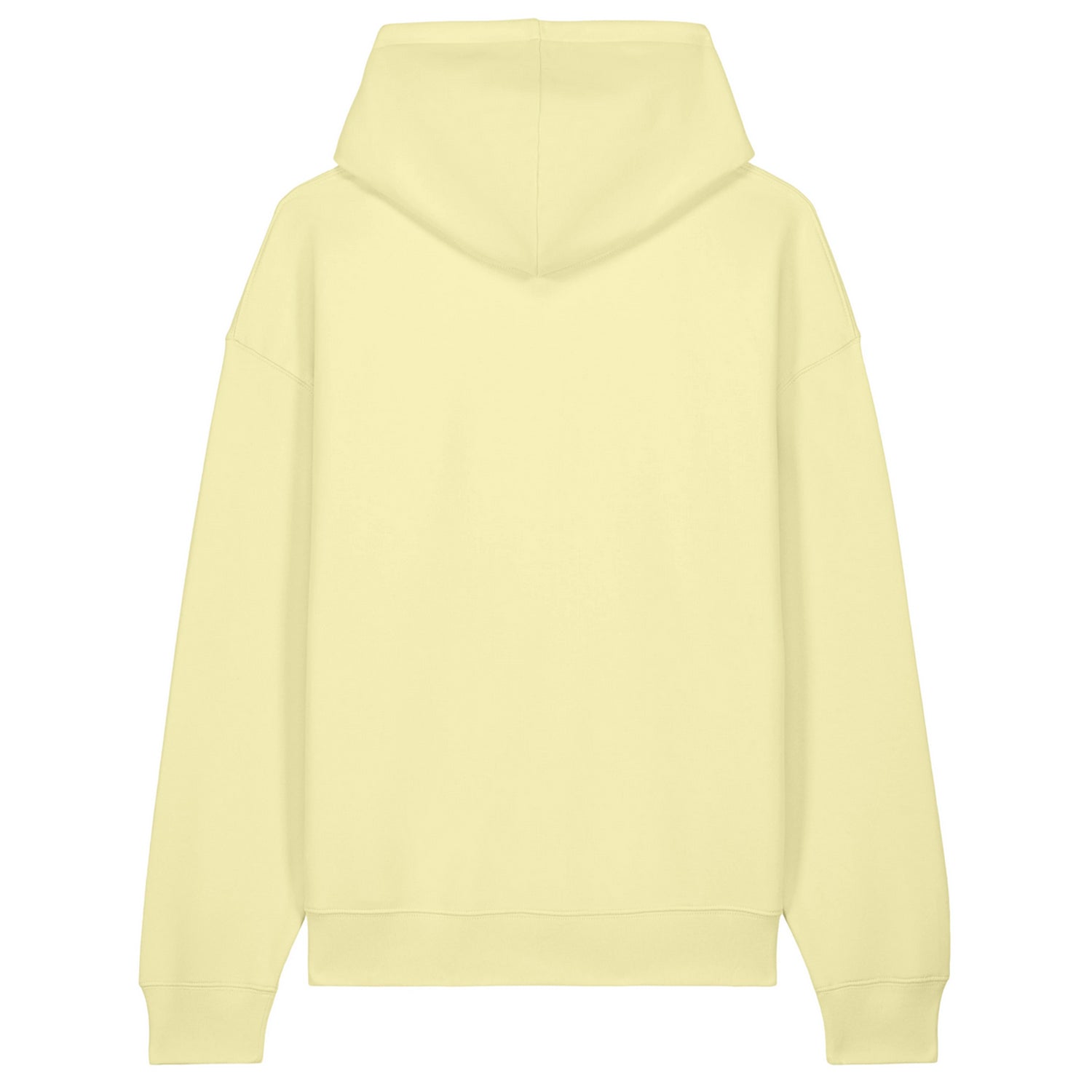 Basic Relaxed Fit Hoodie Lemon