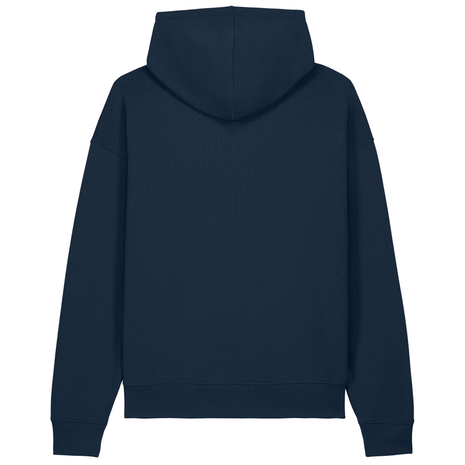 Basic Relaxed Fit Hoodie Navy