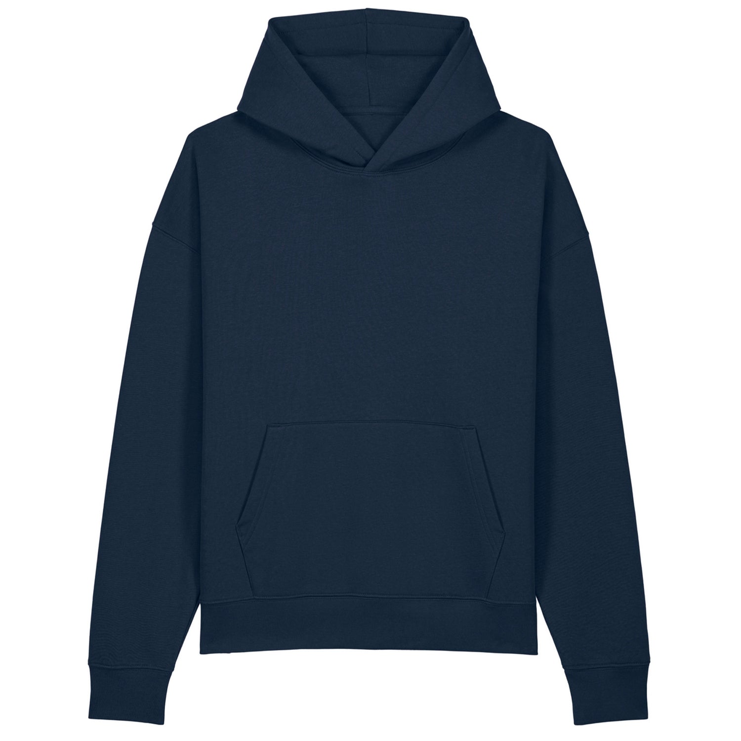 Basic Relaxed Fit Hoodie Stone