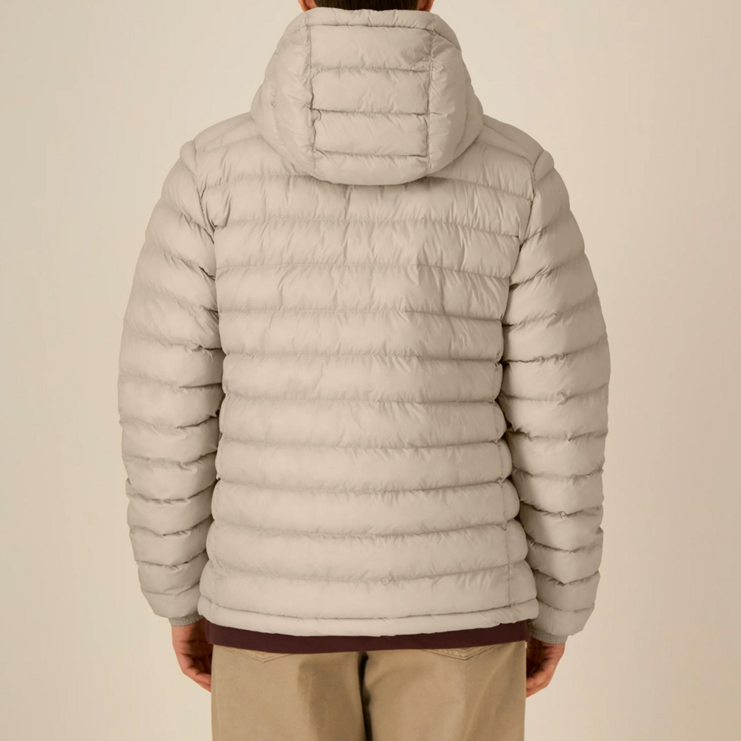 Basic Steppjacke Herren Beige