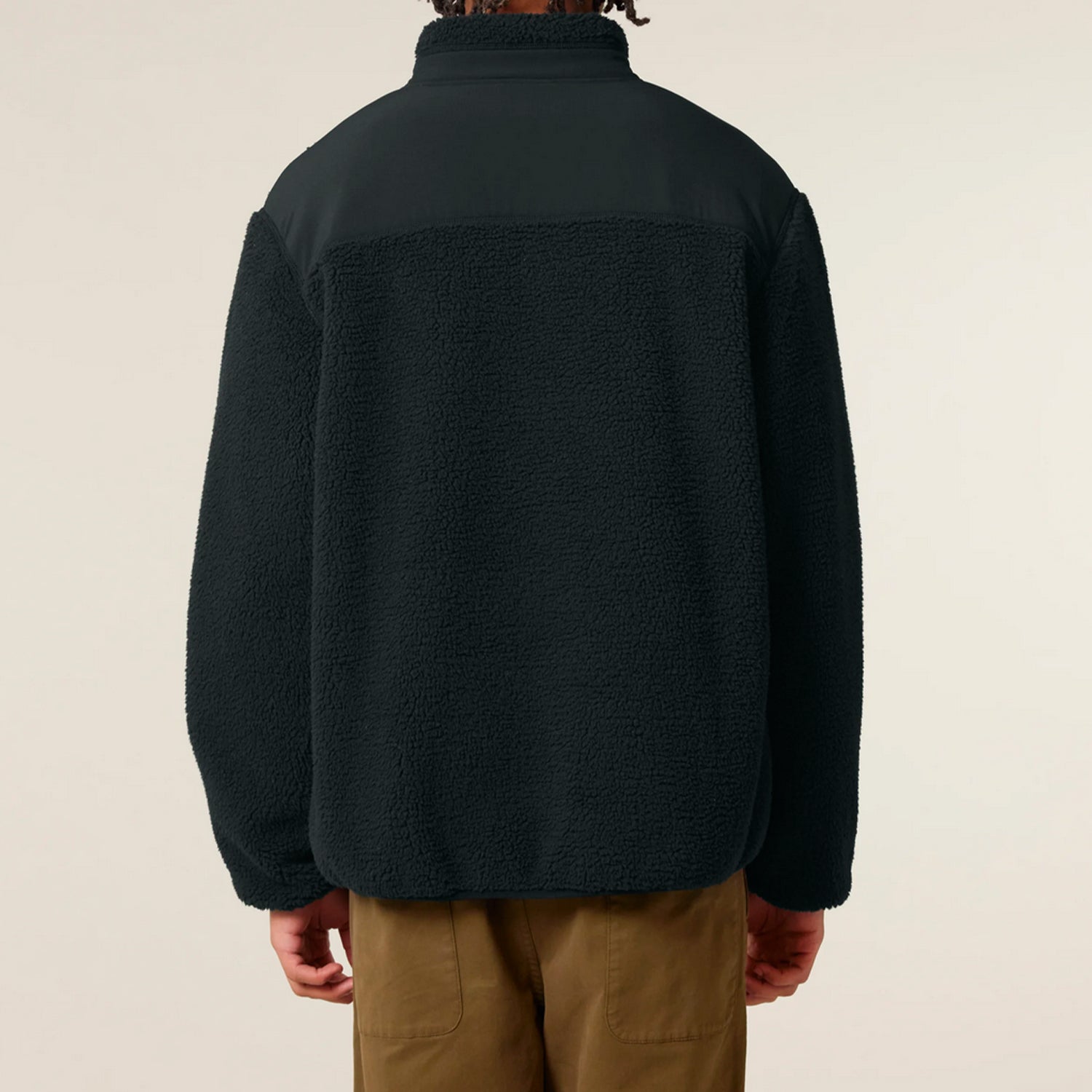 Basic Sherpa Jacke Black