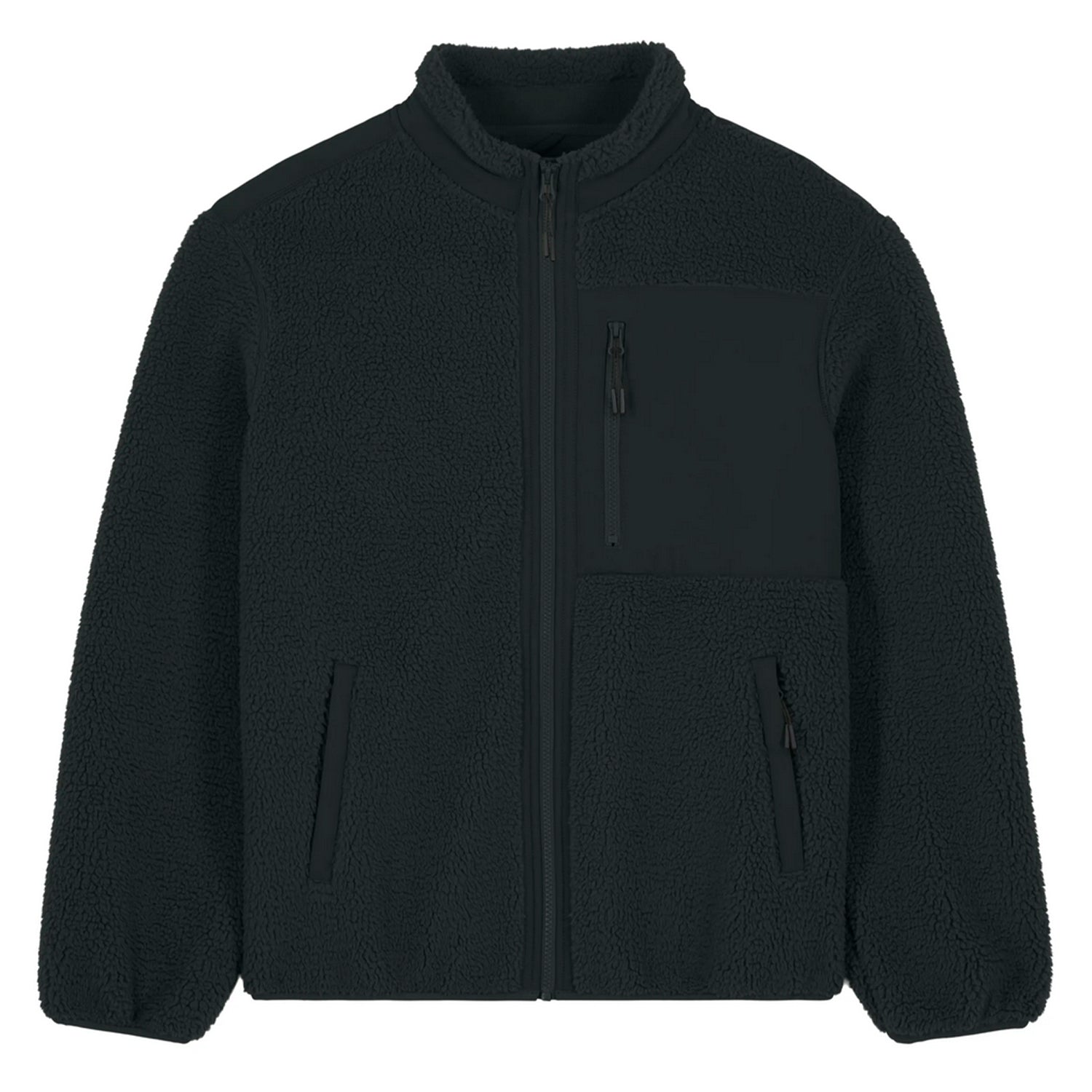 Basic Sherpa Jacke Red Brown