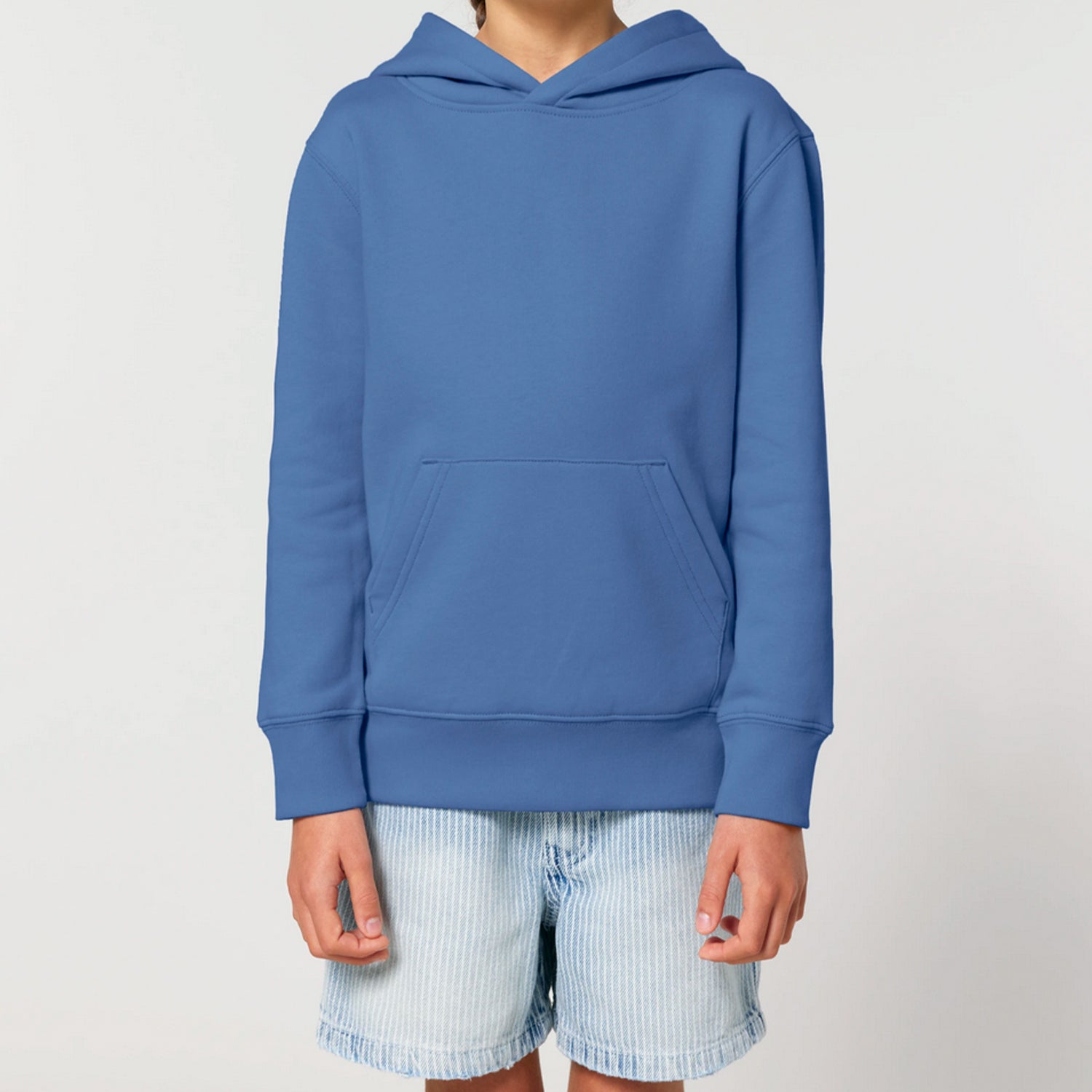 Basic Kids Hoodie Blue